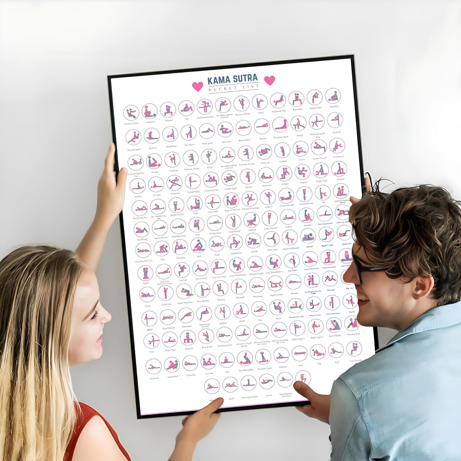 Kamasutra Scratch Off Bucket List Sex Positions Game