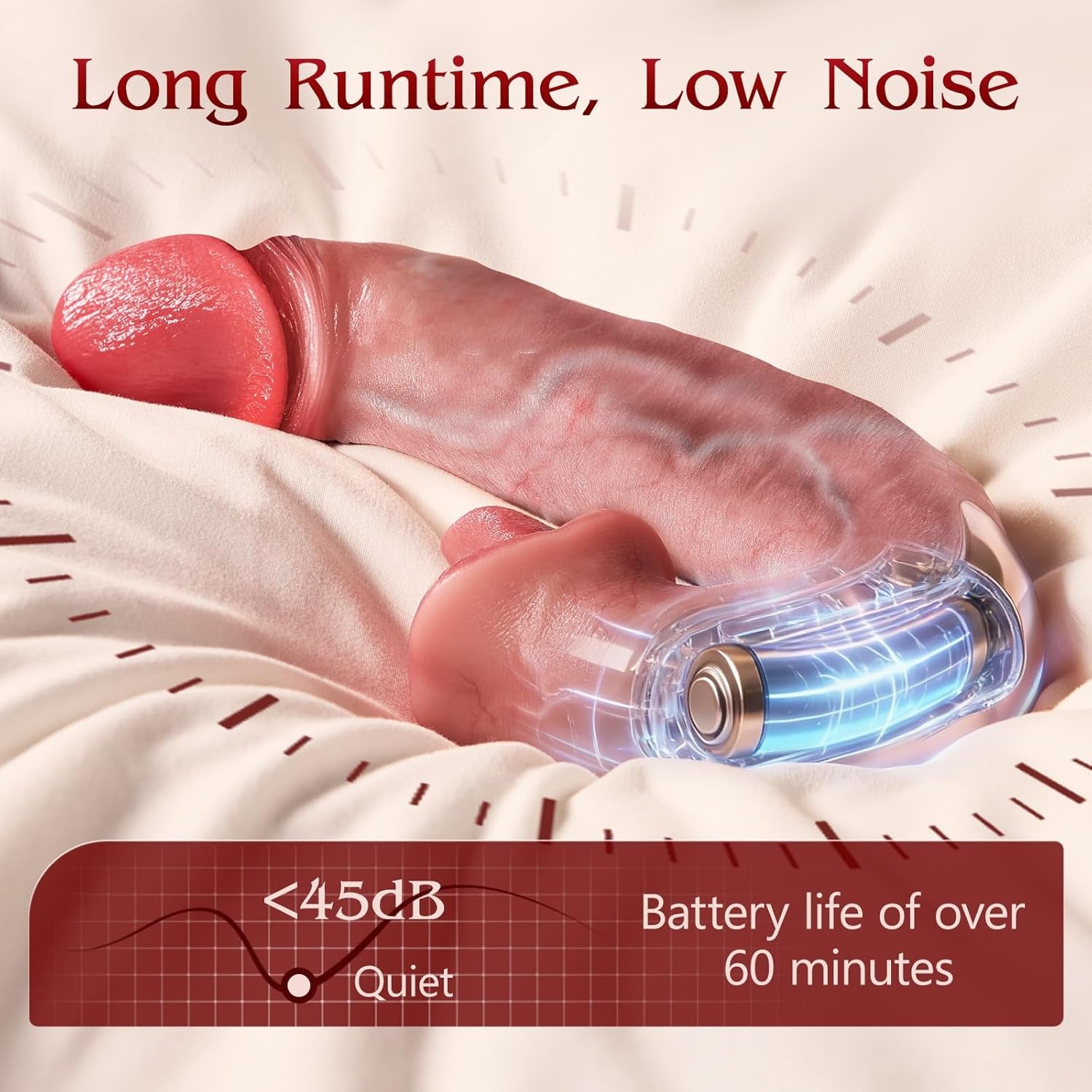 LickSync Thrusting AI Sync Licking Dildo Vibrator
