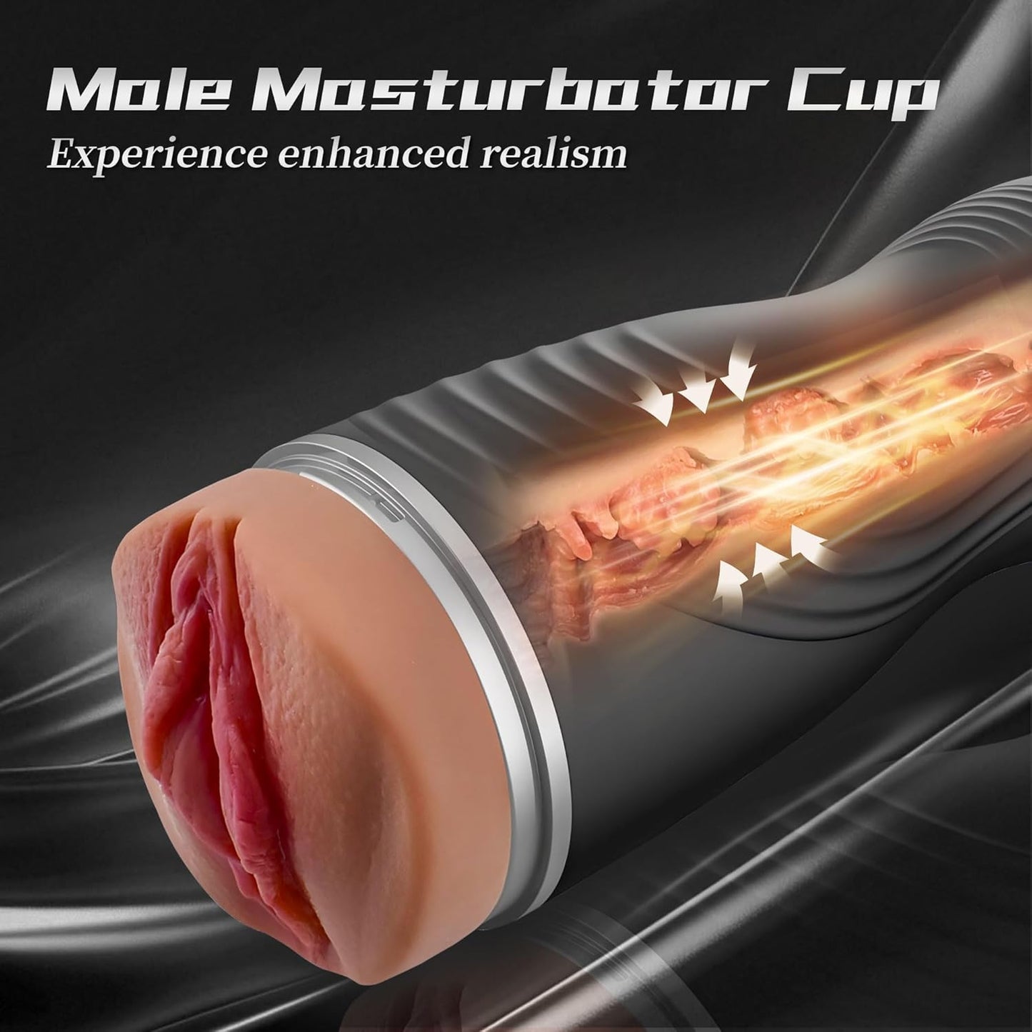VelvetVault Realistic Pocket Pussy Stroker Fleshlight