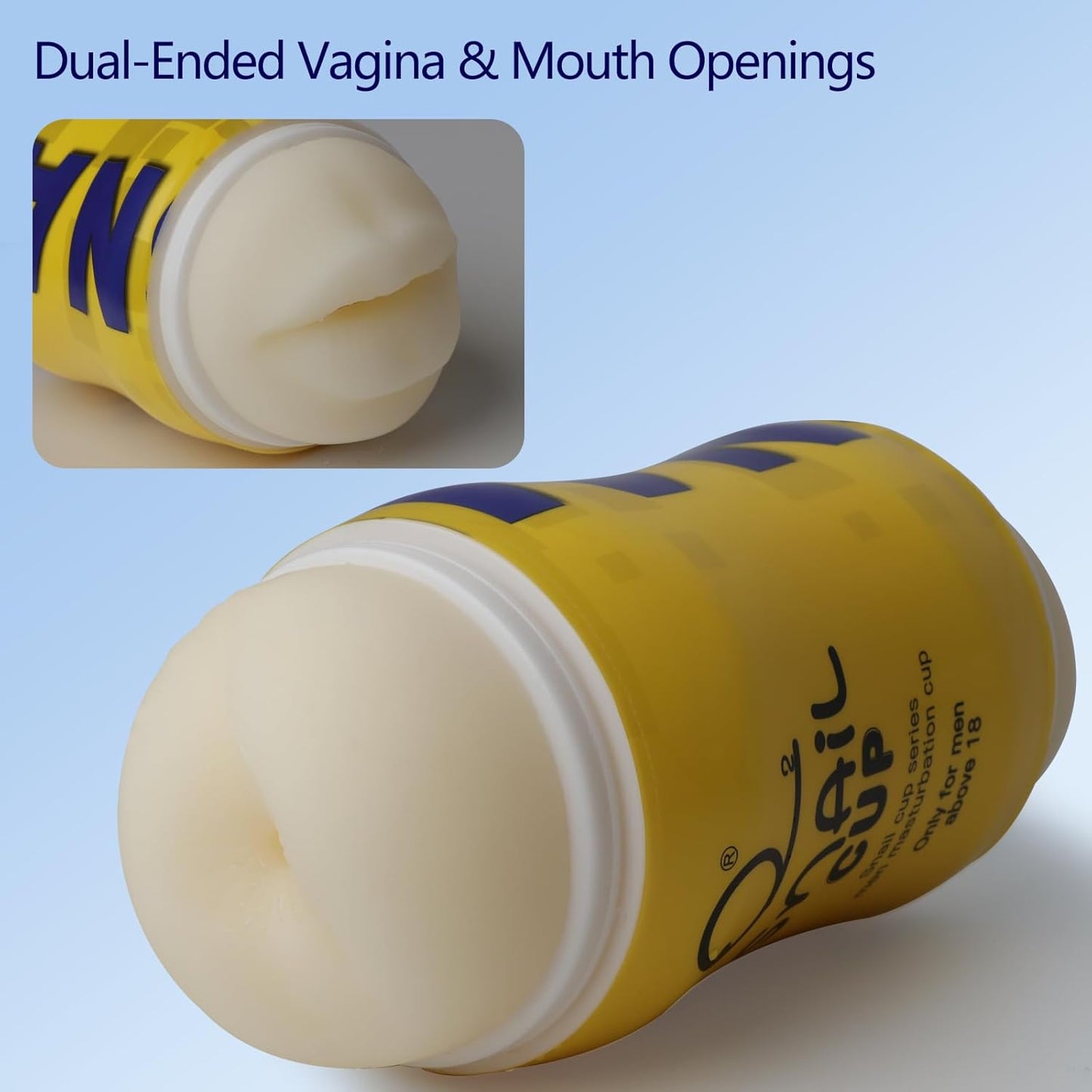 GoldRush Mouth & Anal Male Stroker