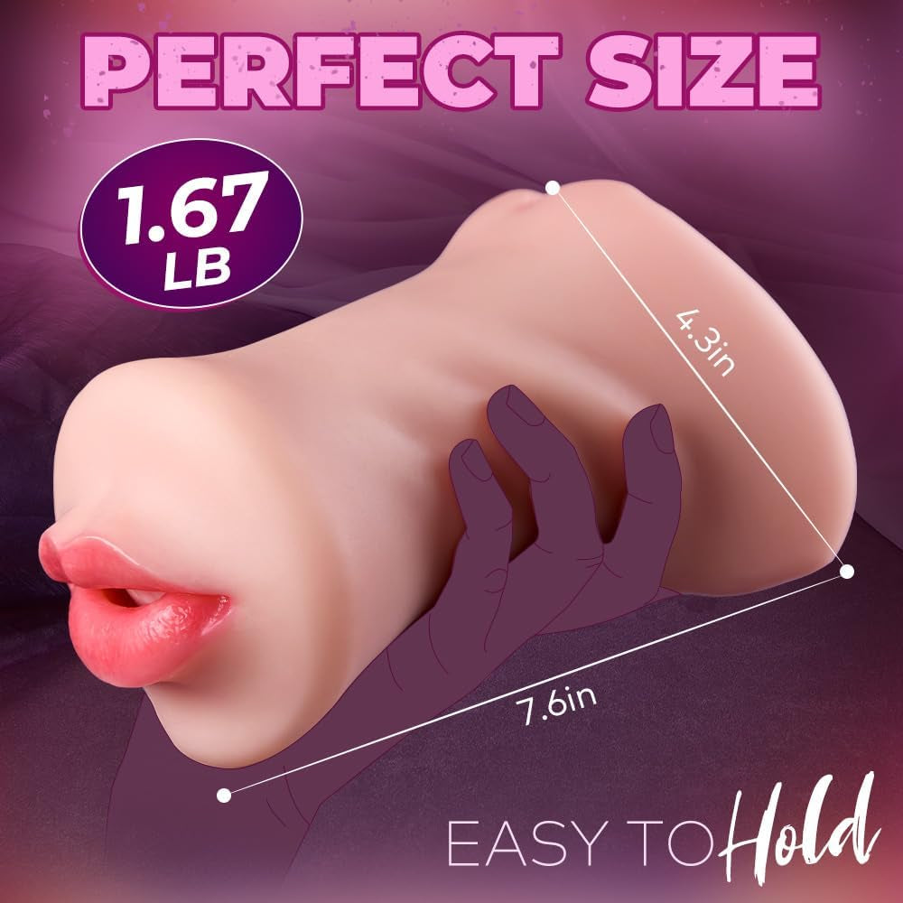 FleshTide 3-in-1 Pocket Pussy Stroker