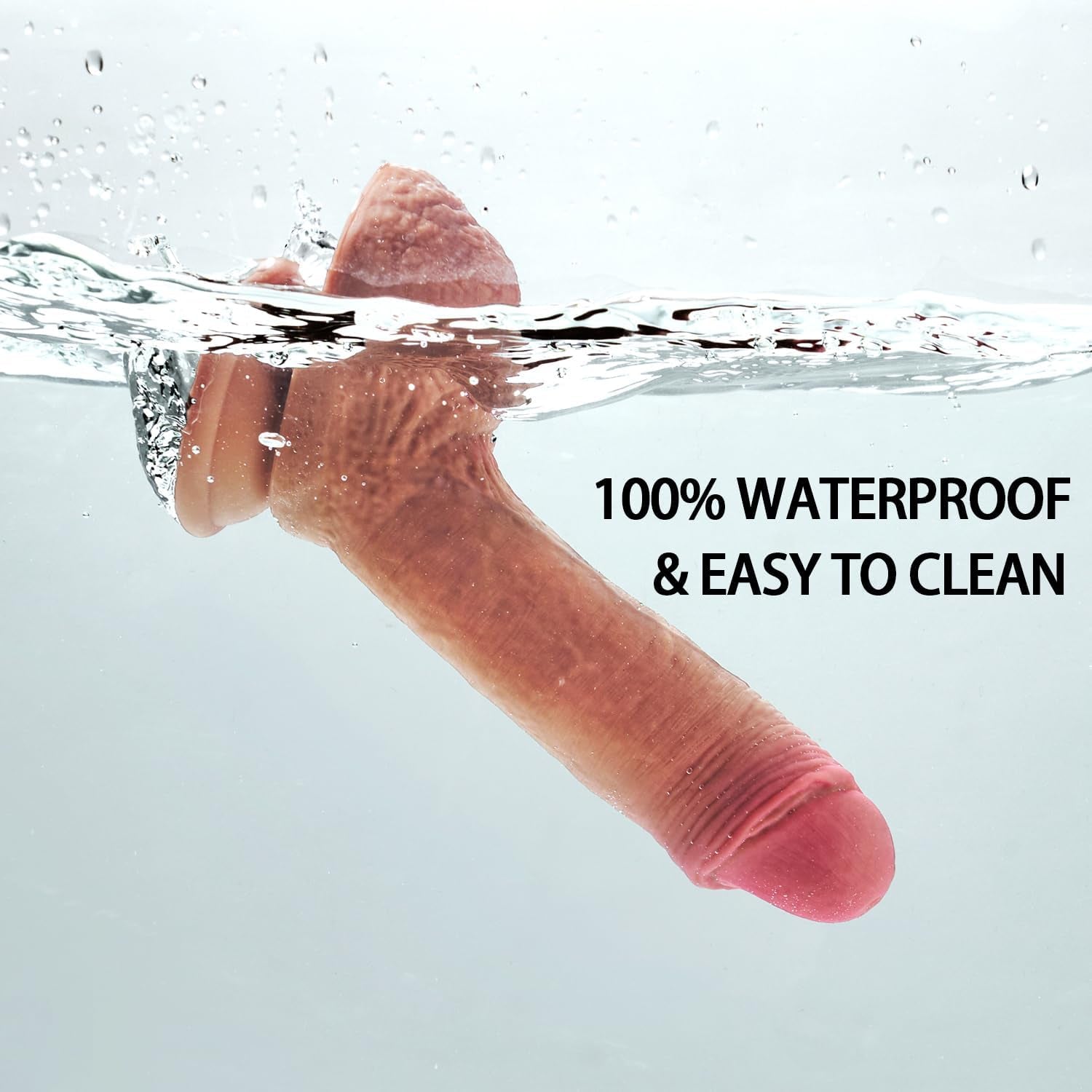 LifeLike 7.8" Dual-Layer Realistic Silicone Dildo