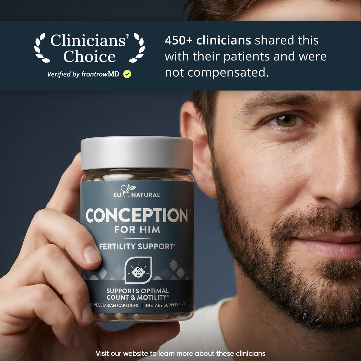 Conception for Him Male Fertility Supplement | Eu Natural