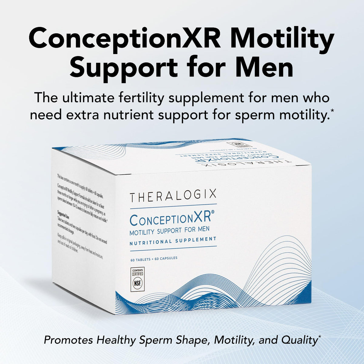 ConceptionXR Motility Support for Men | Theralogix