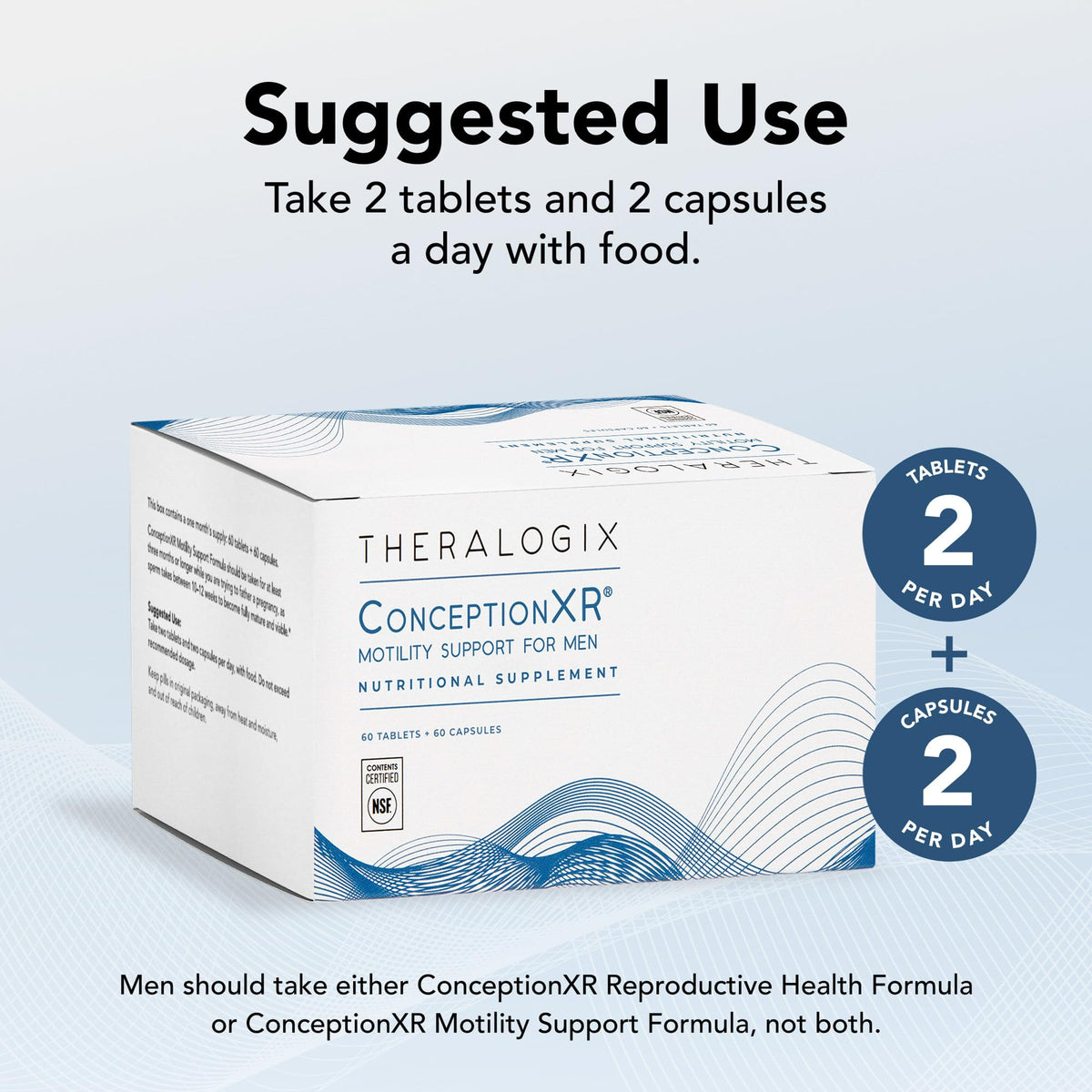 ConceptionXR Motility Support for Men | Theralogix