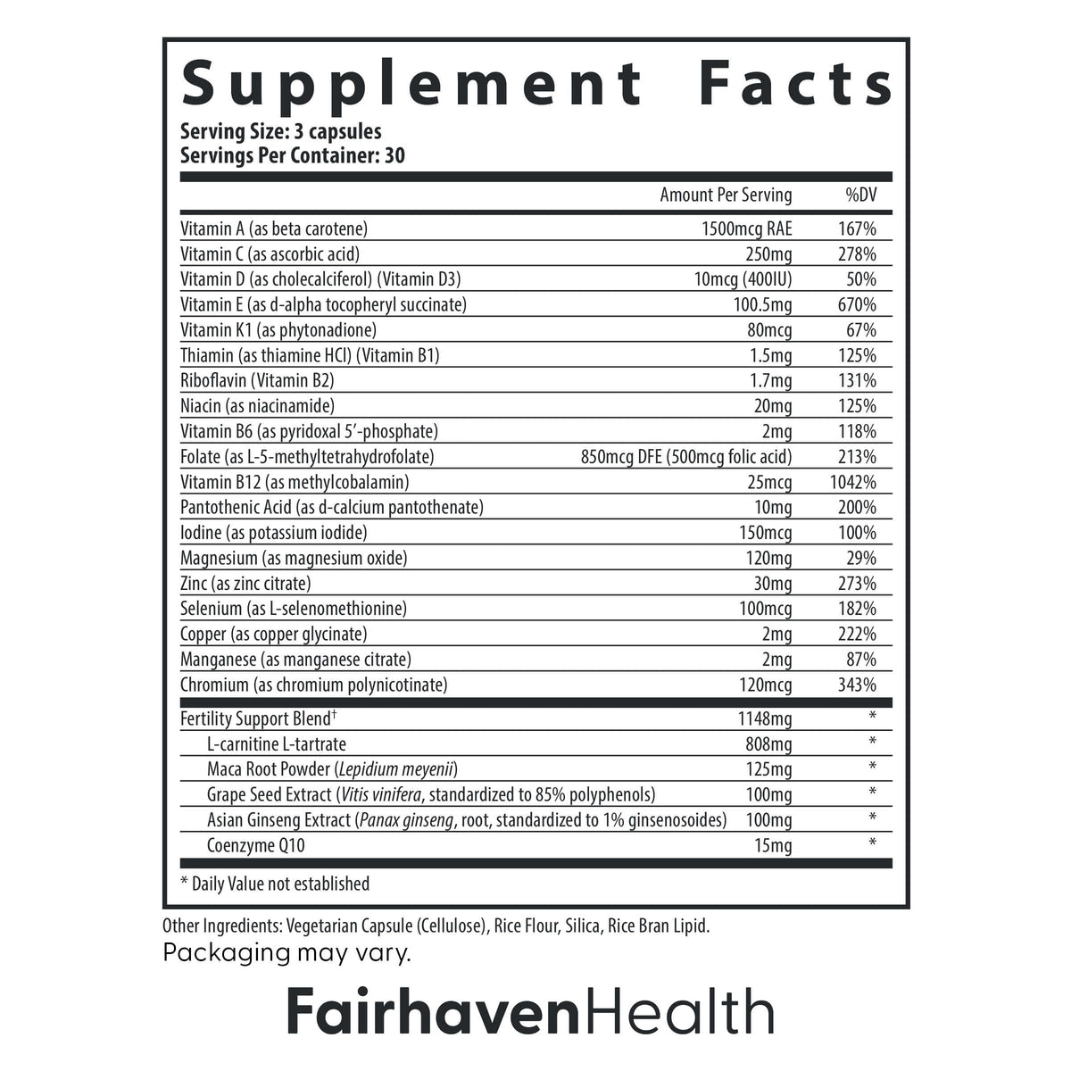 FertilAid for Men Fertility Supplement | Fairhaven Health