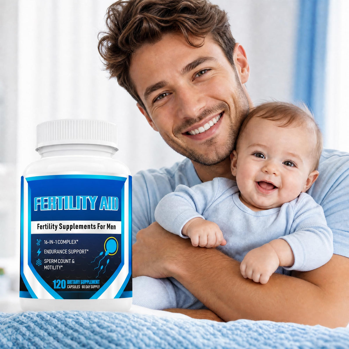 Male Fertility Supplement with CoQ10 & Maca | Ulvara