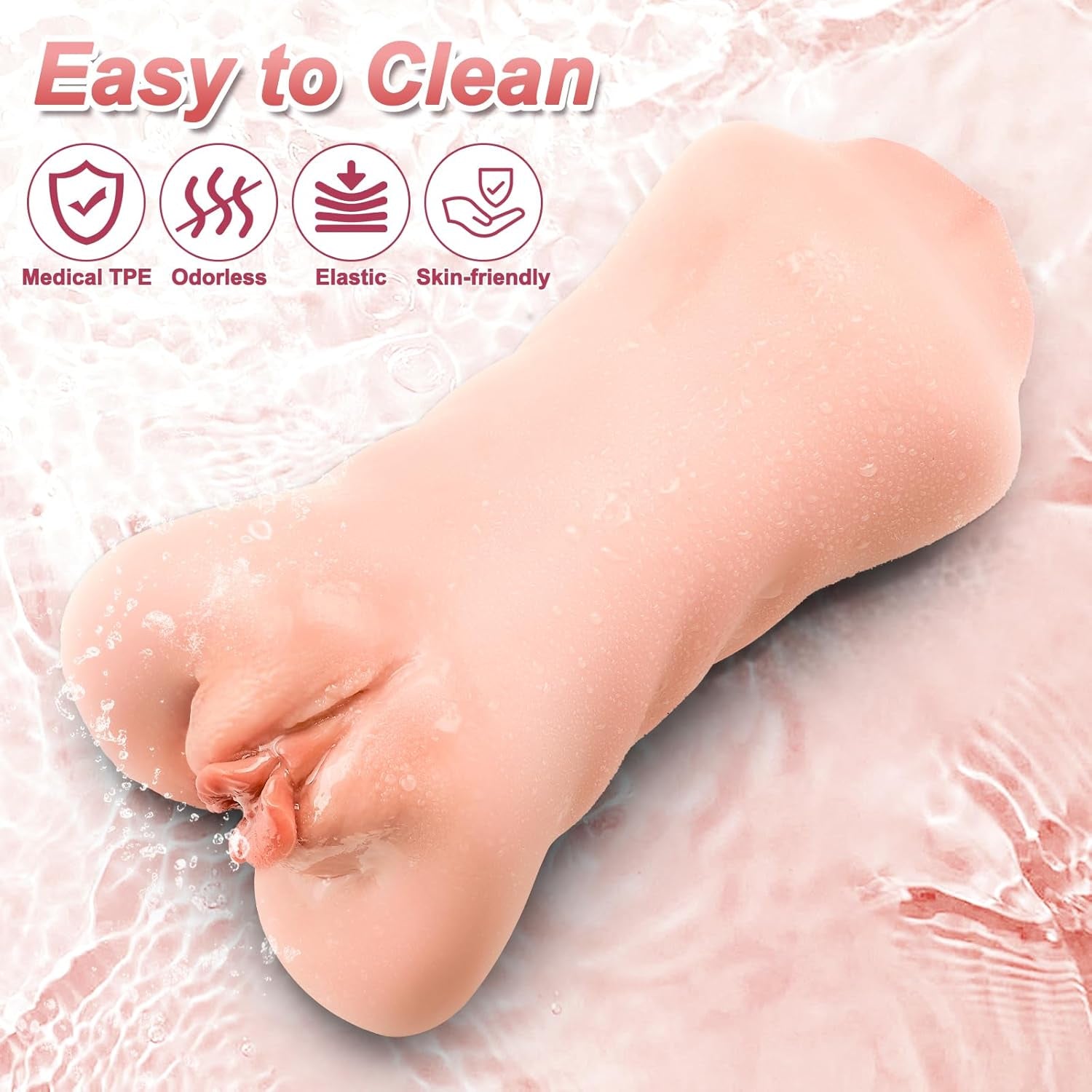 PlushVerse 3-in-1 Pocket Pussy Stroker
