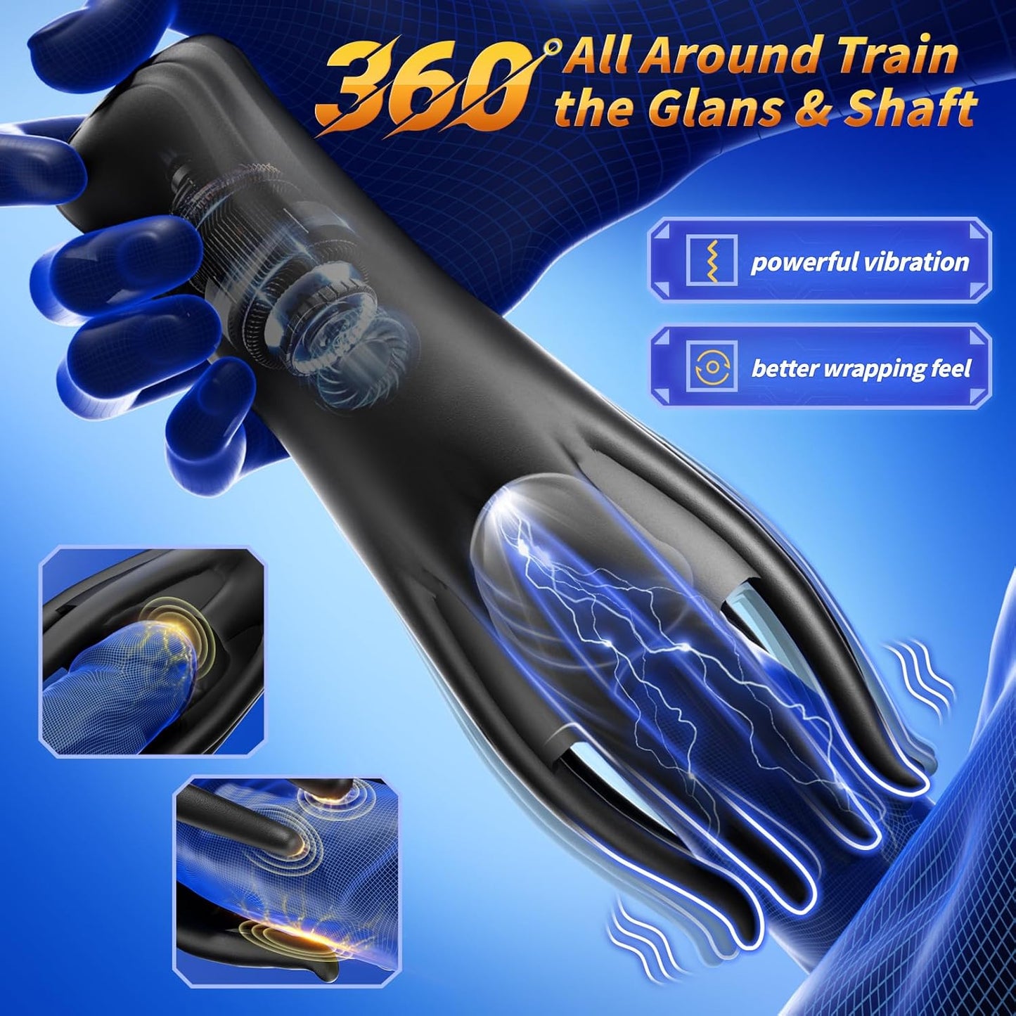 NoxellePulse Tentacle Penis Vibrator for Men