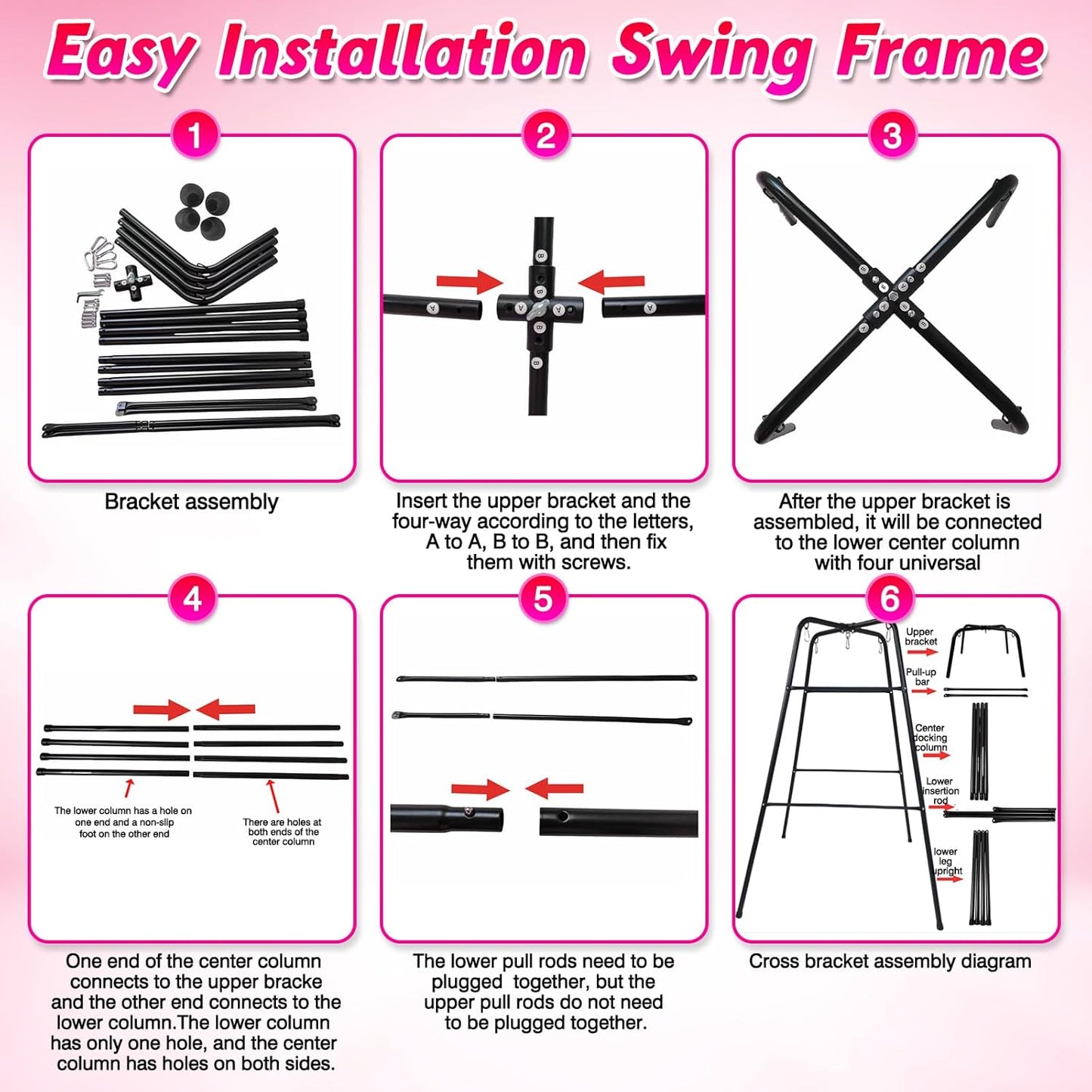 StandFree Freestanding Sex Swing Frame & Sling 800lb