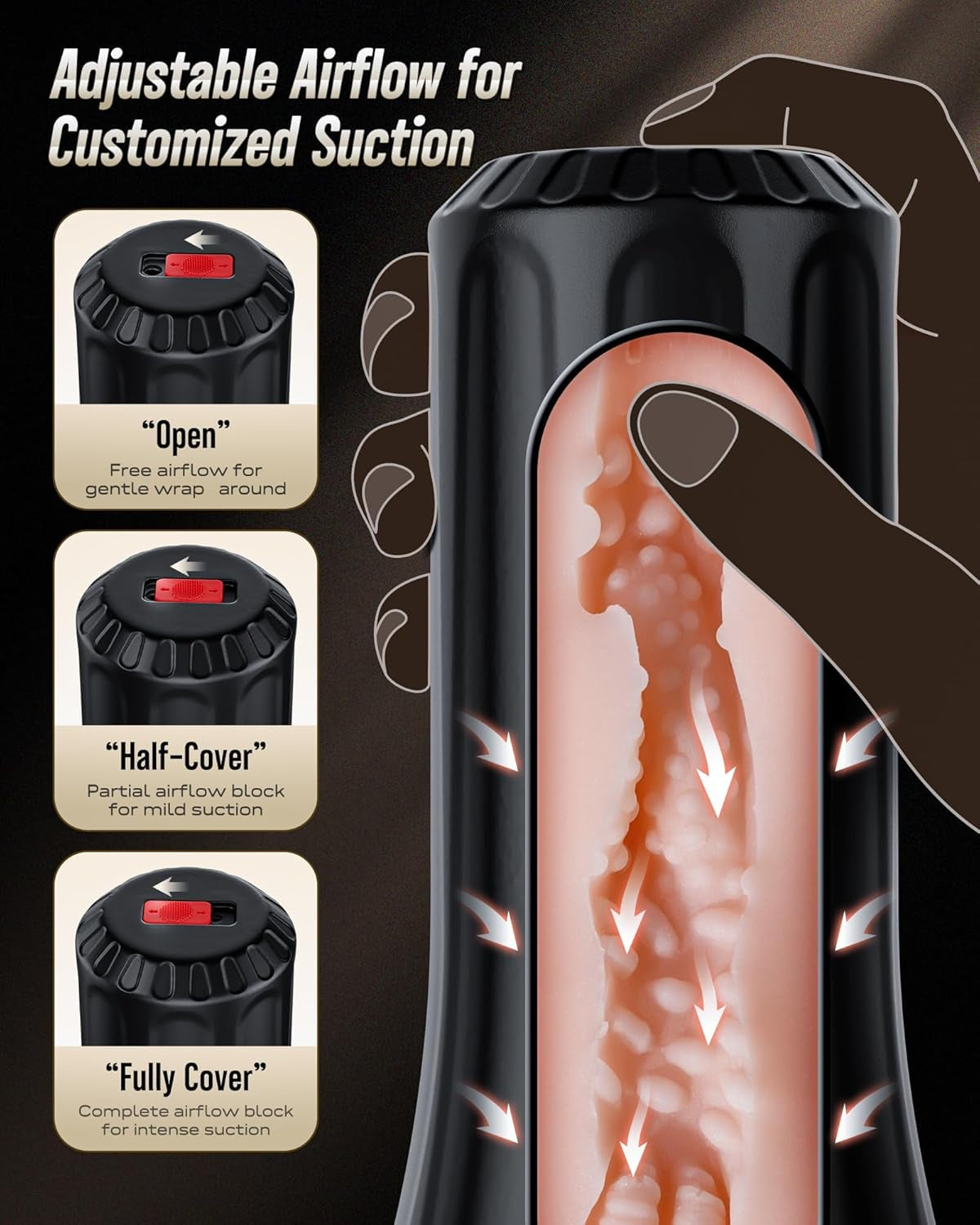 SilkVale Dual Sleeve 7.5-Inch Male Stroker Fleshlight