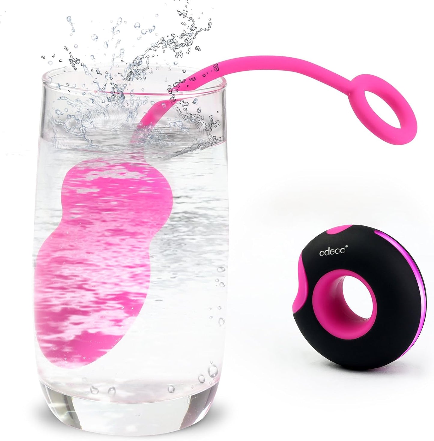 BlushBeam Rose Pink Remote Egg Vibrator