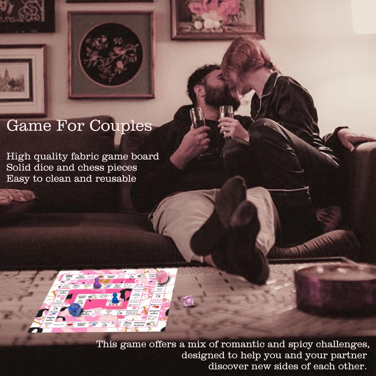 Sexy Couples Board Dare Game 