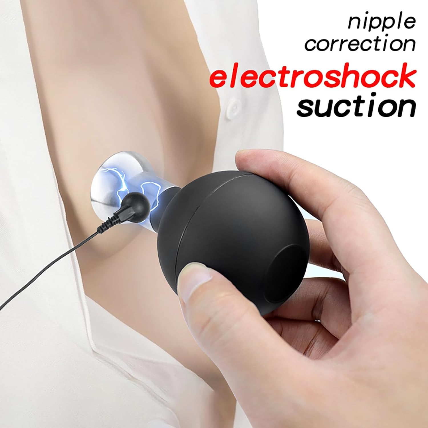 ElectricDraw Nipple Suction Cups – 19 Levels, 8 Modes