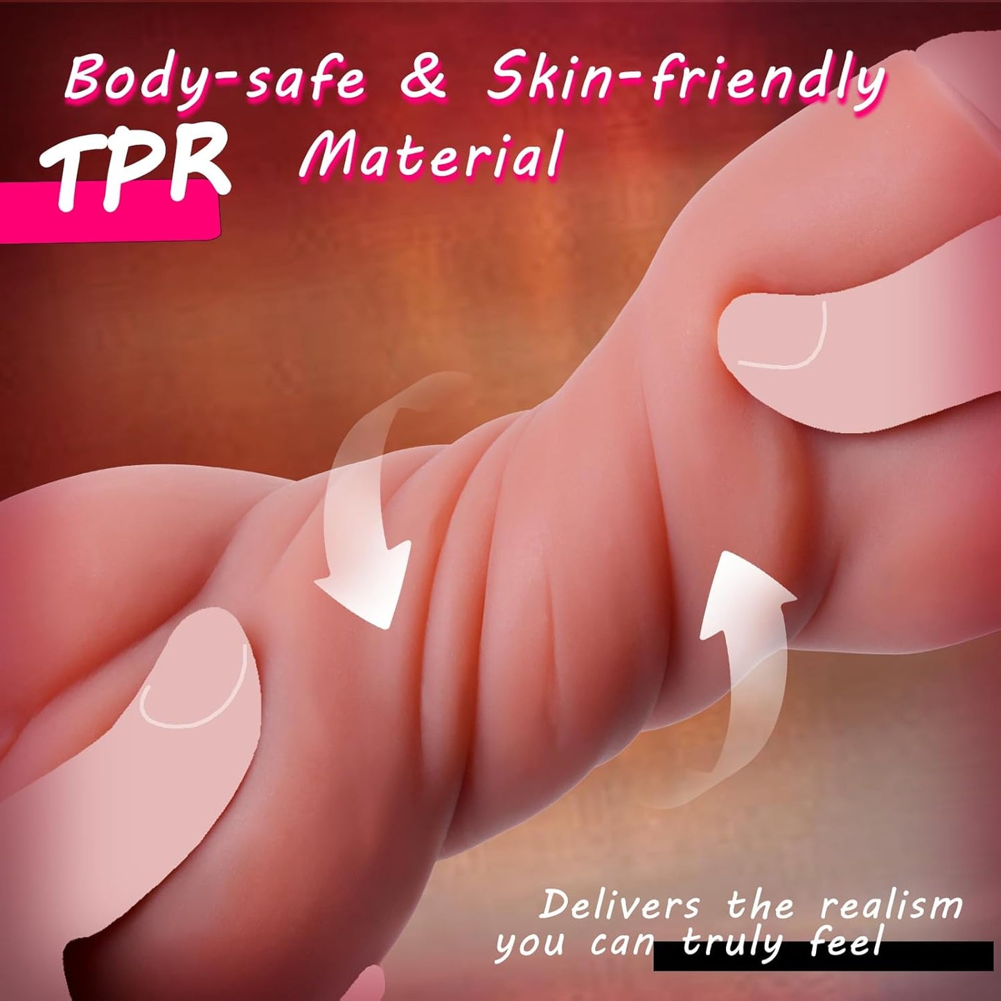 LushVale Realistic 3D Pocket Pussy Stroker