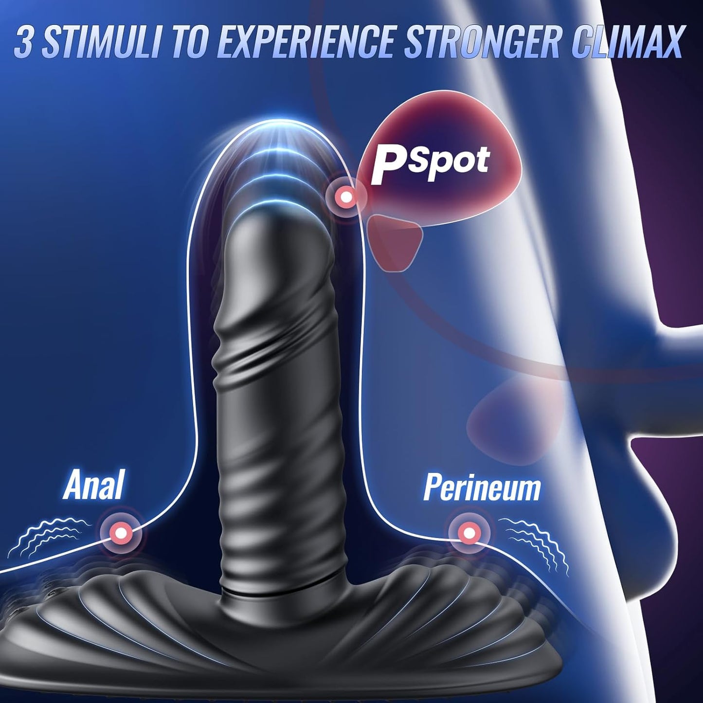 RideCore AI Sync Ride-On Prostate Massager Vibrator