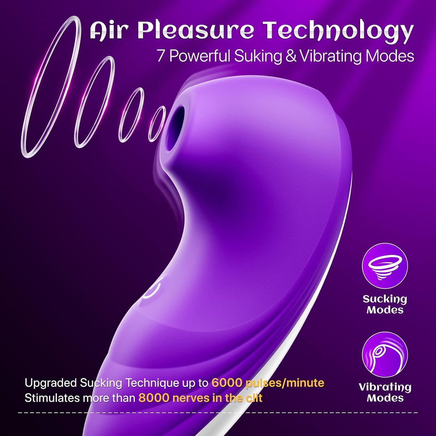 PlumTease Clit & Nipple Suction Vibrator