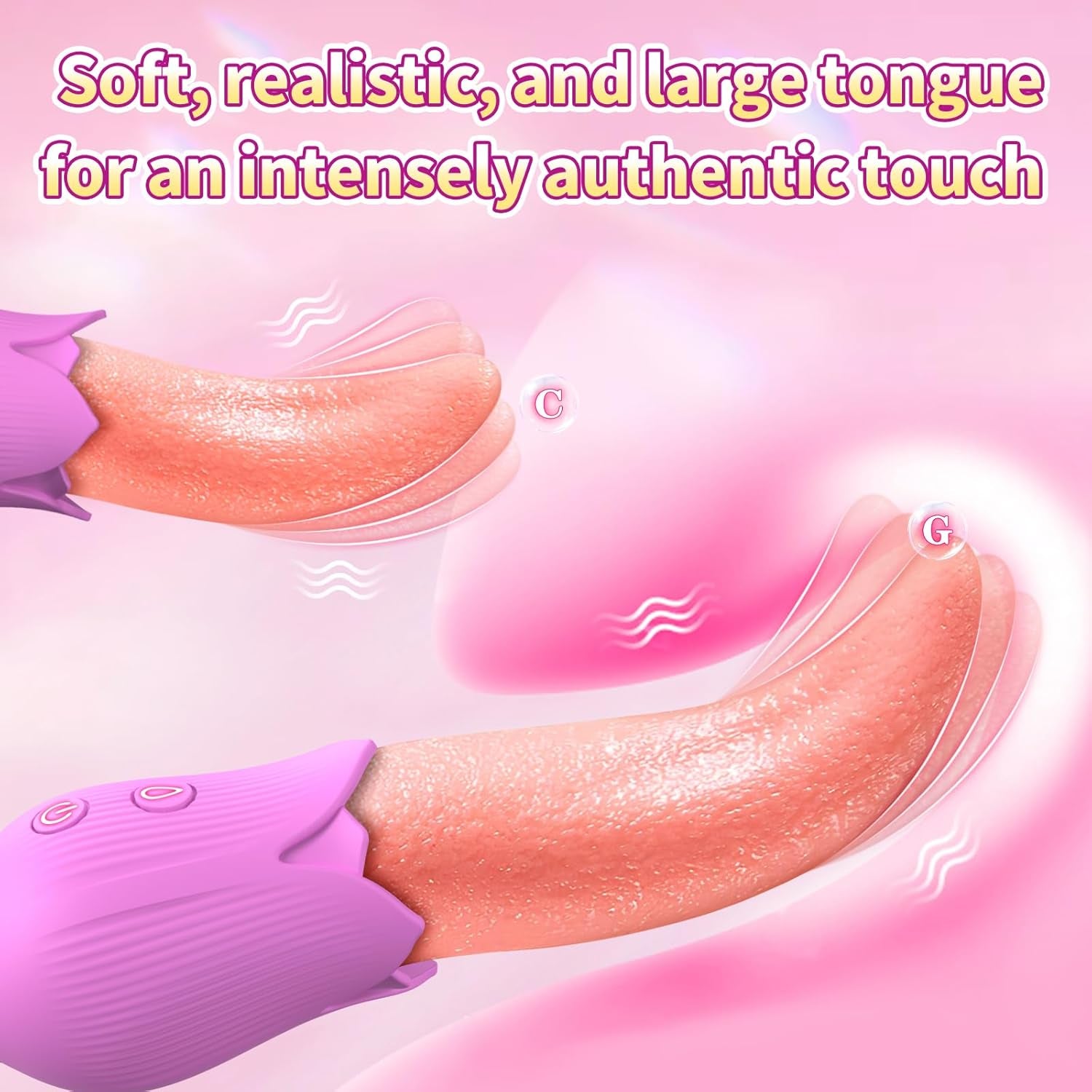 RoséQuatre 4-in-1 Tongue & G-Spot Stimulator