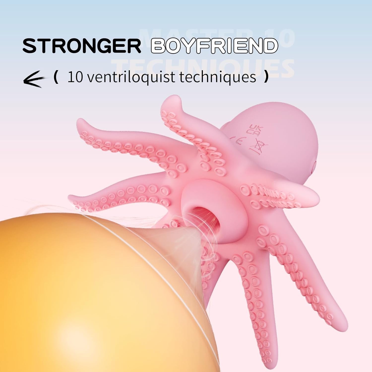 OctoTease Multi-Zone Octopus Nipple Vibrator