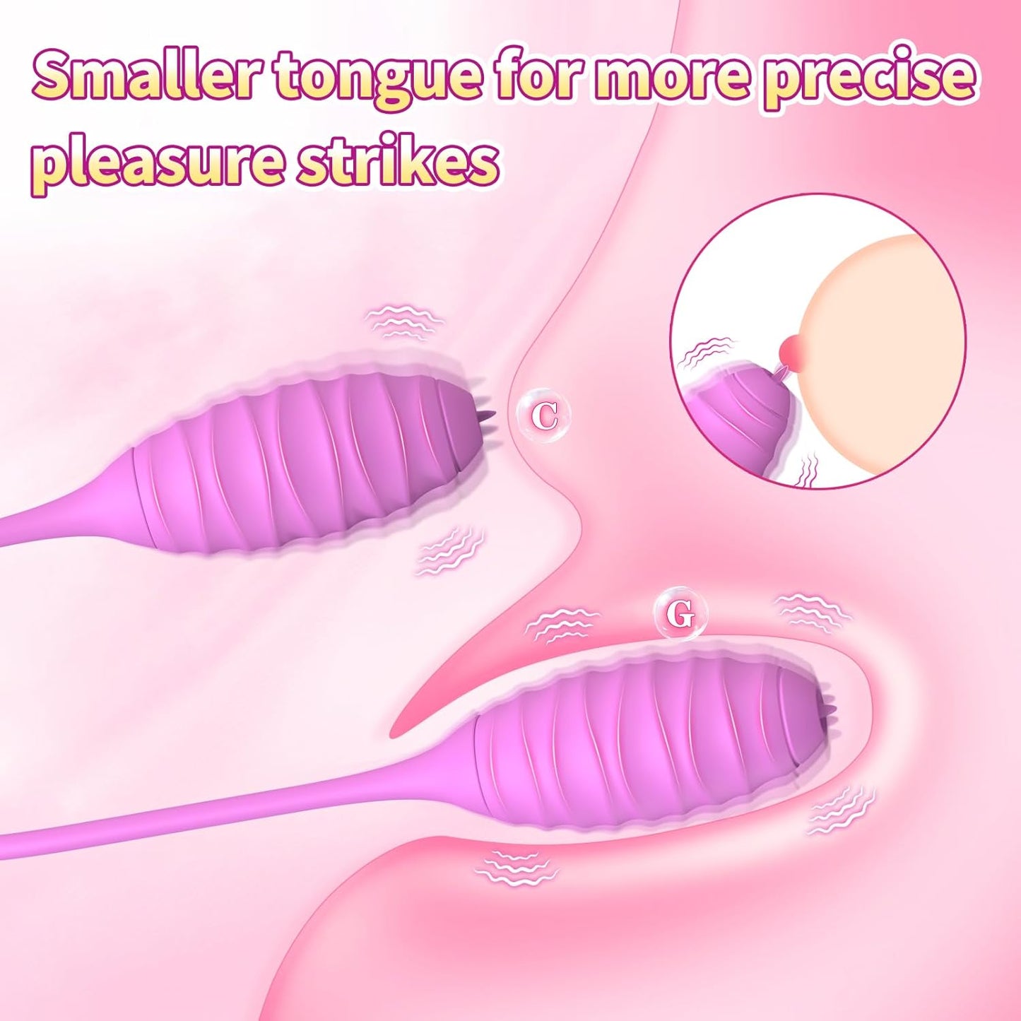 RoséQuatre 4-in-1 Tongue & G-Spot Stimulator