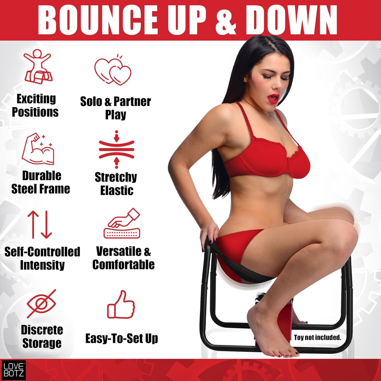 KinkLift BDSM Sex Stool for Couples Play