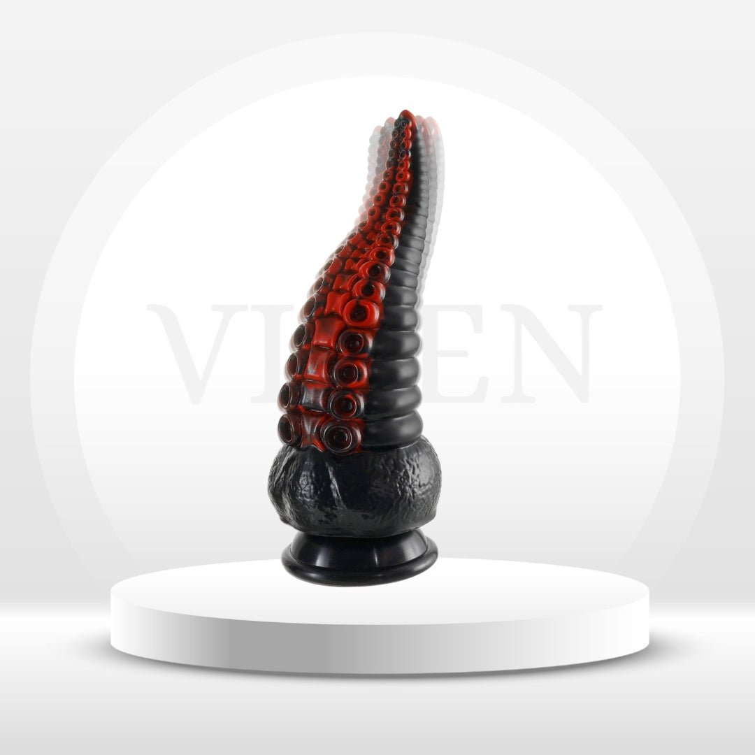 AbyssFantasy Huge Tentacle Dildo Vibrator – 10 Modes - Vixen Adult Playroom