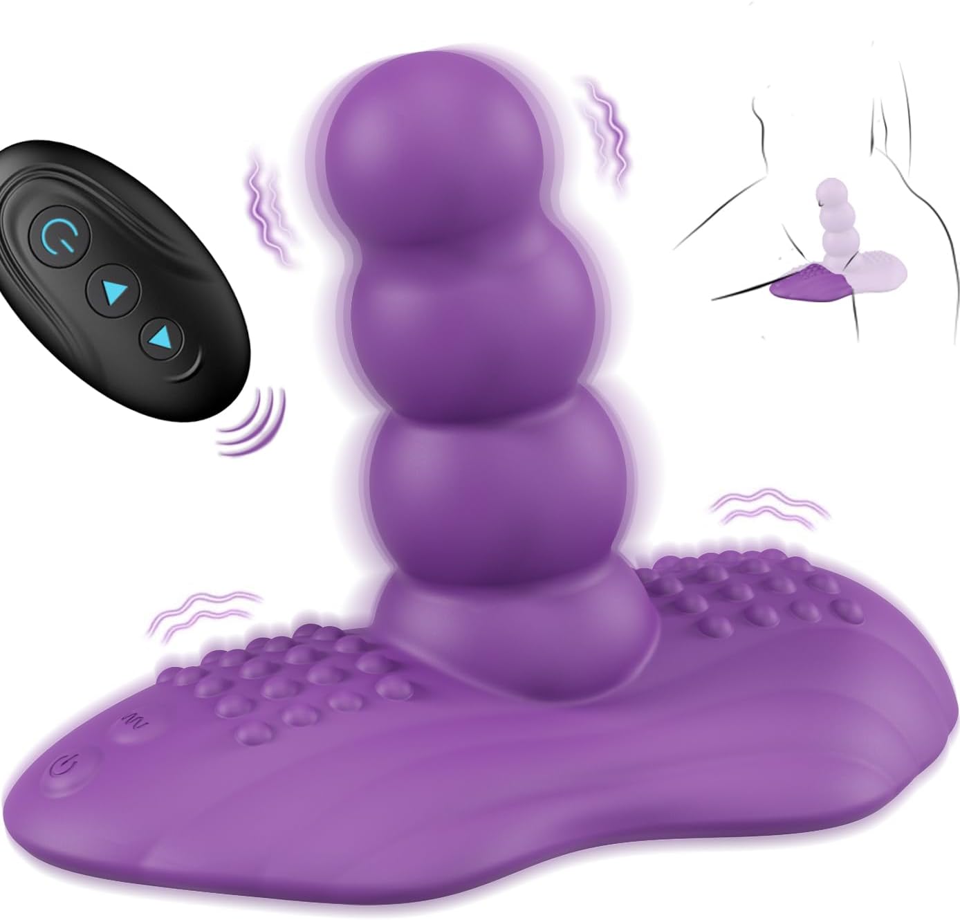 ActiveBeads Ride - On Vibrator Dildo - Vixen | Nova Network
