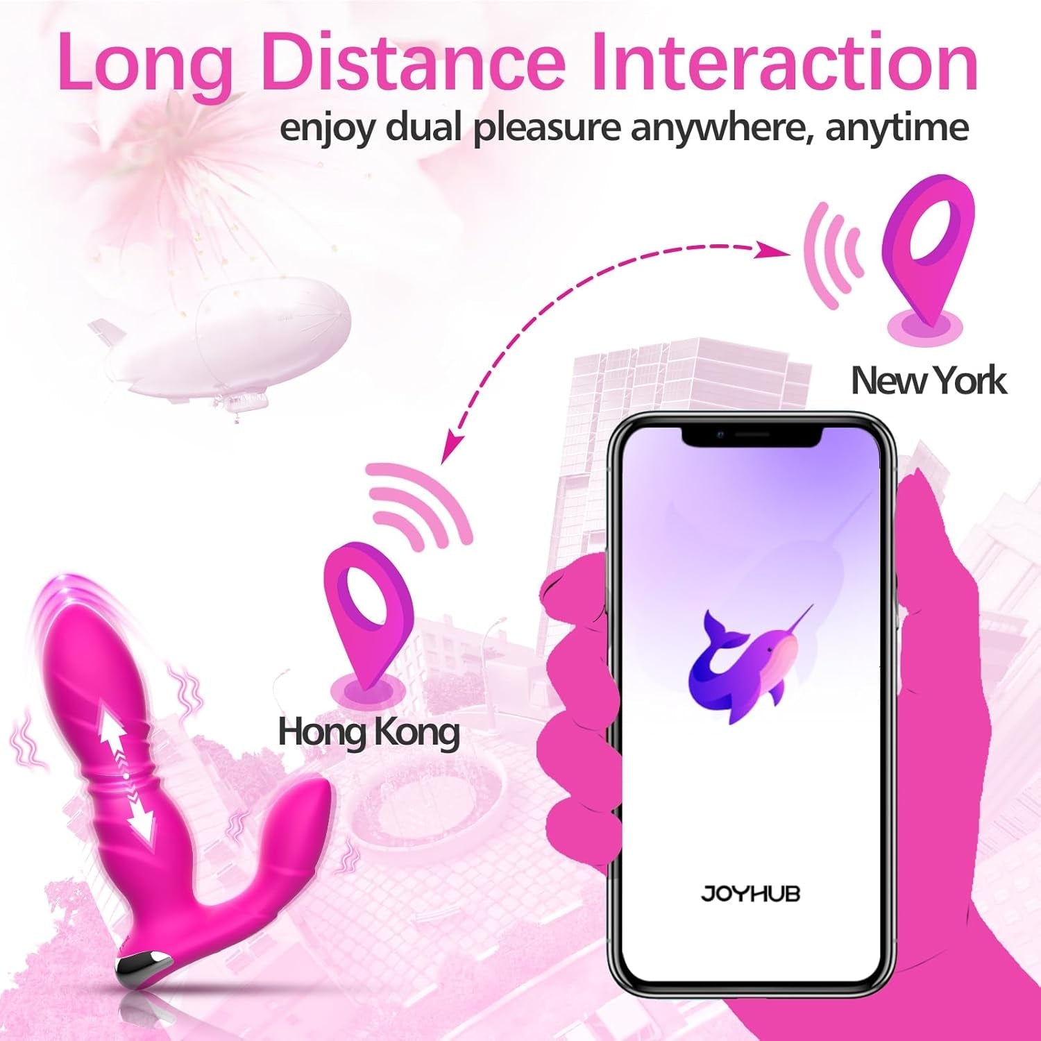 Adult Sex Toys for Women Pleasure - Wearable Thrusting Dildo with App＆Remote Control Vibrators with 9 Powerful Double - Ended Dildos & Clitoral Vibrations Adult Toys for Women Sex Toy Public Play - Vixen | Nova Network