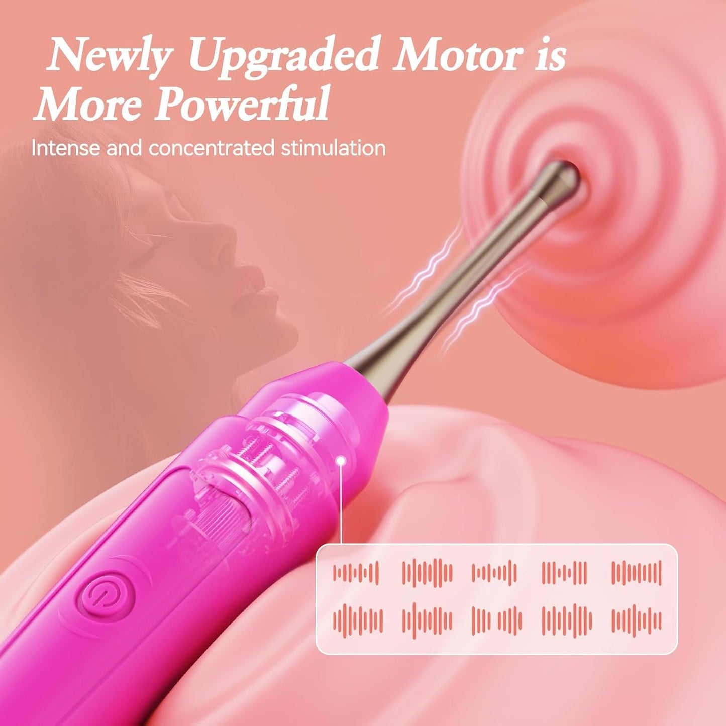 Adult Sex Toys & Games G Spot Vibrator Wand - Upgraded 2 in 1 Women Sex Toy Clit Vibrators with 3 New Replaceable Head & 10 Vibrations Vibradores,Nipple Toys Female Couples Sex Toys Vibrater - Vixen | Nova Network