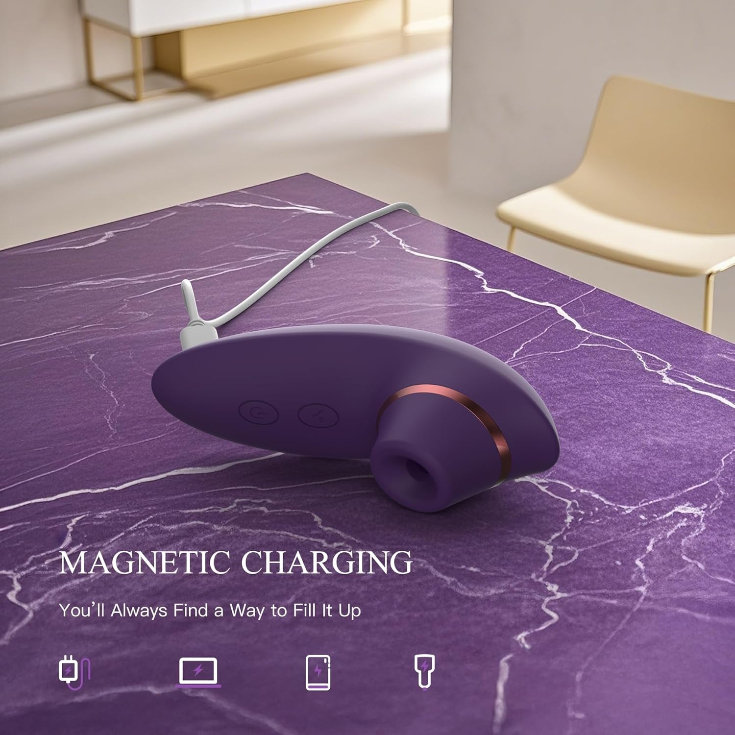 Adult Toys Dildo Sucking Vibrator - 2 in 1 Clitoris Stimulator with 9 Sucking & Vibrating Modes for Women Clitoral Nipple, Waterproof Rose Sex Toys Clit Sucker Sex Machine for Female Couples Pleasure - Vixen | Nova Network