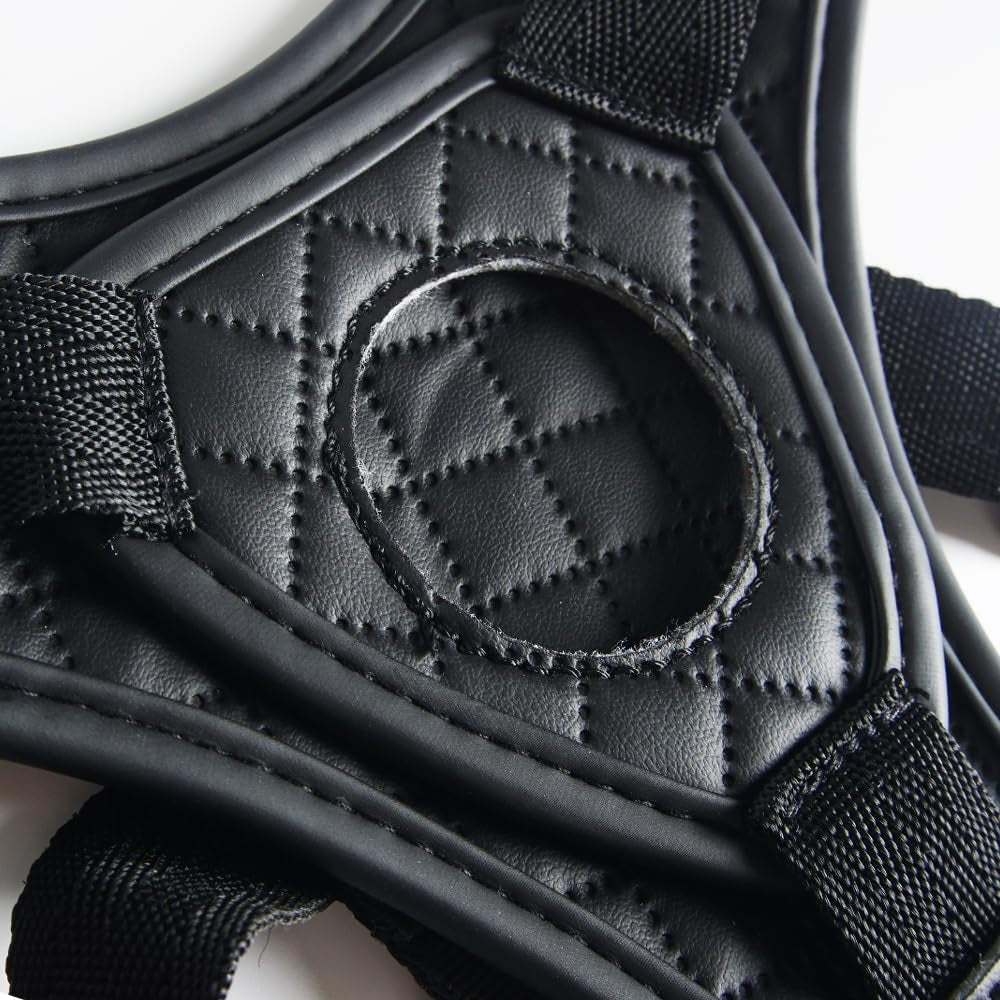 BoldHarness Adjustable Leather Strap-On Dildo Harness
