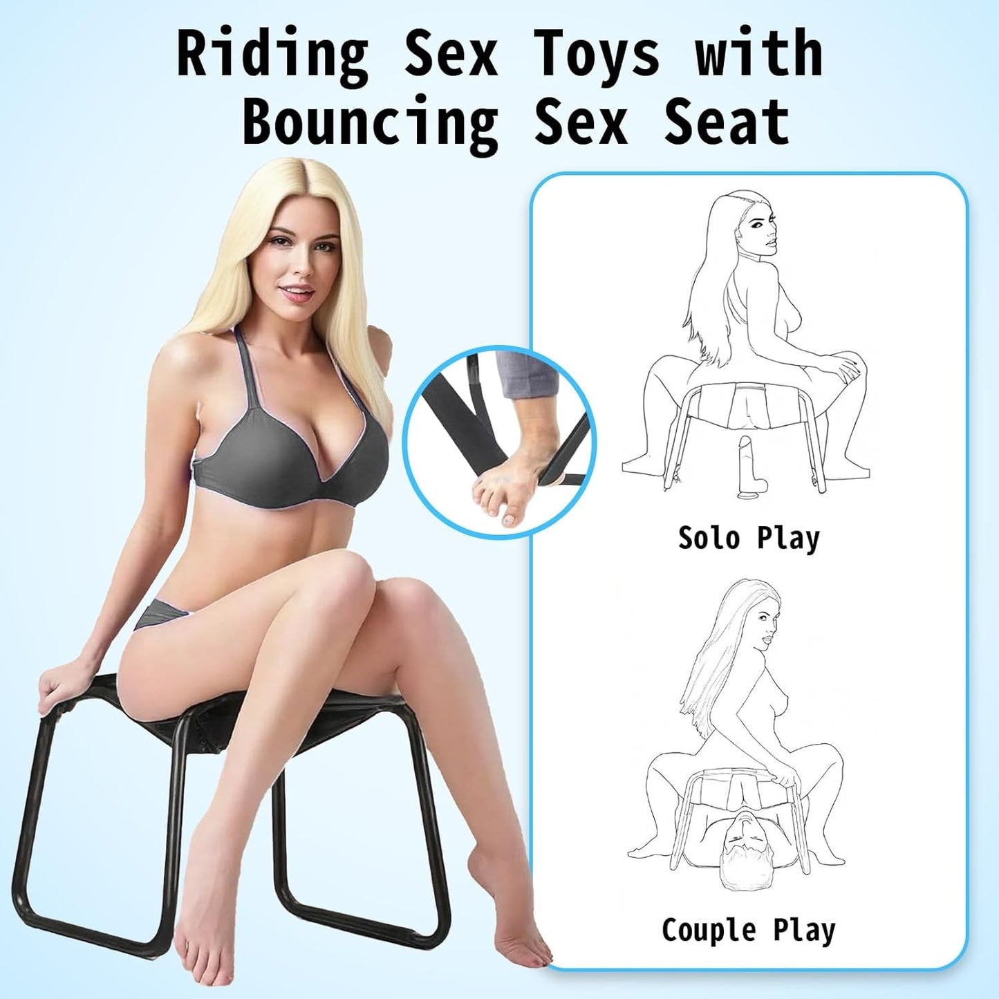 AeroBounce Elastic Riding Intimacy Chair - Vixen | Nova Network