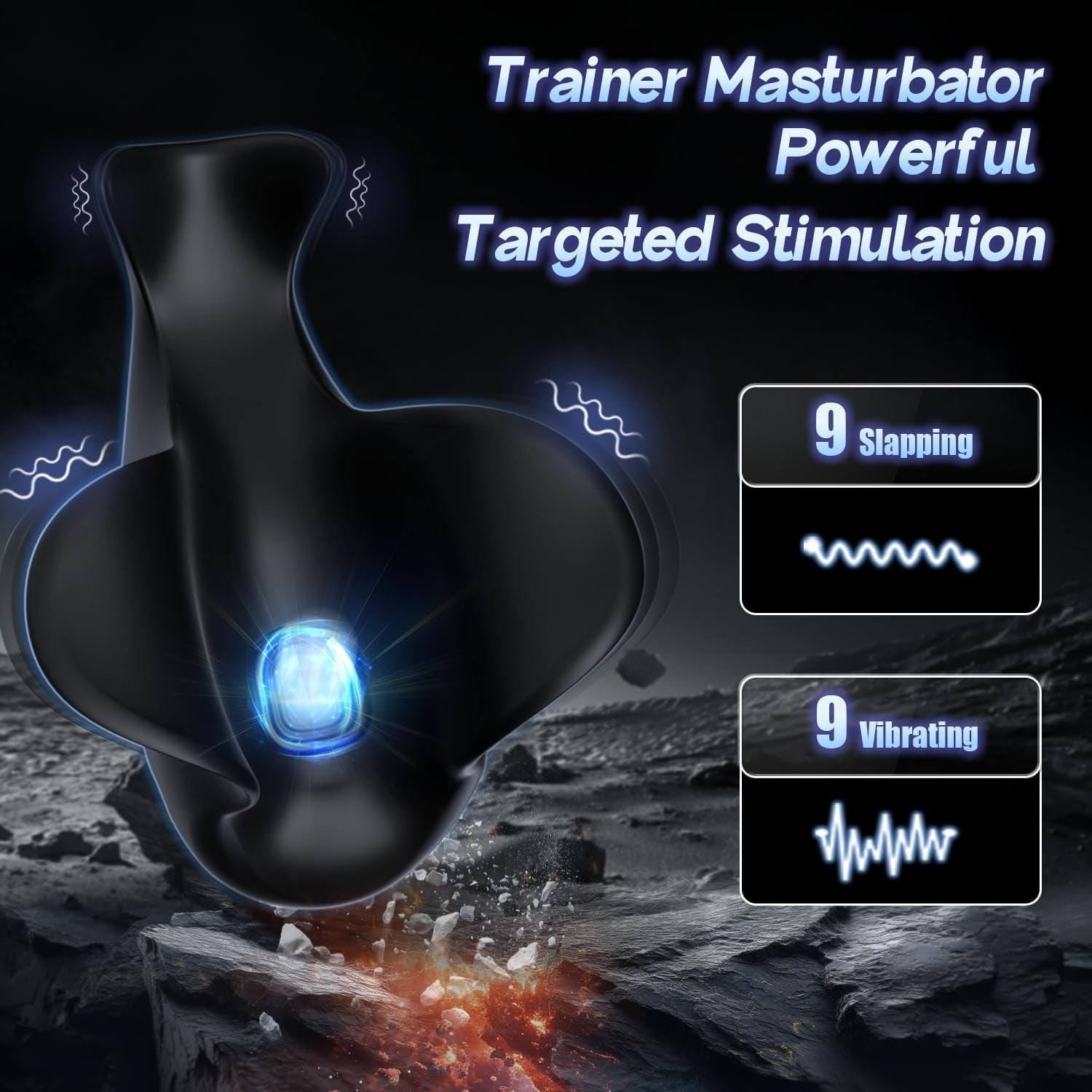 AeroFin Male Vibrator Air Stroker Trainer - Vixen | Nova Network