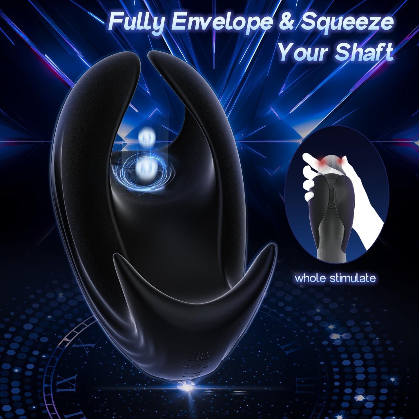 AeroFin Male Vibrator Air Stroker Trainer - Vixen | Nova Network