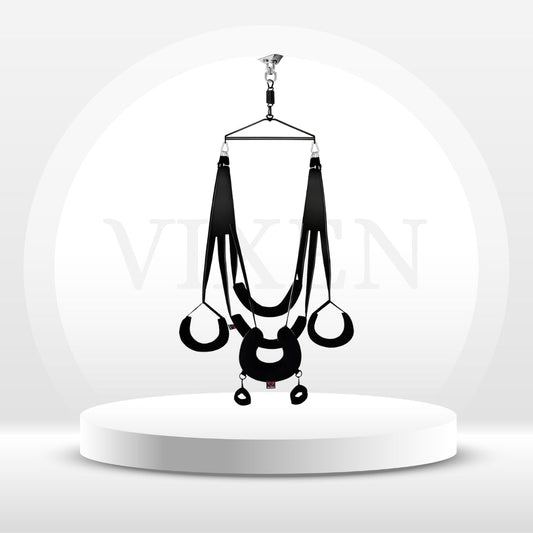 AeroGrip 360° Ceiling Sex Swing with Pillows & Cuffs - Vixen | Nova Network
