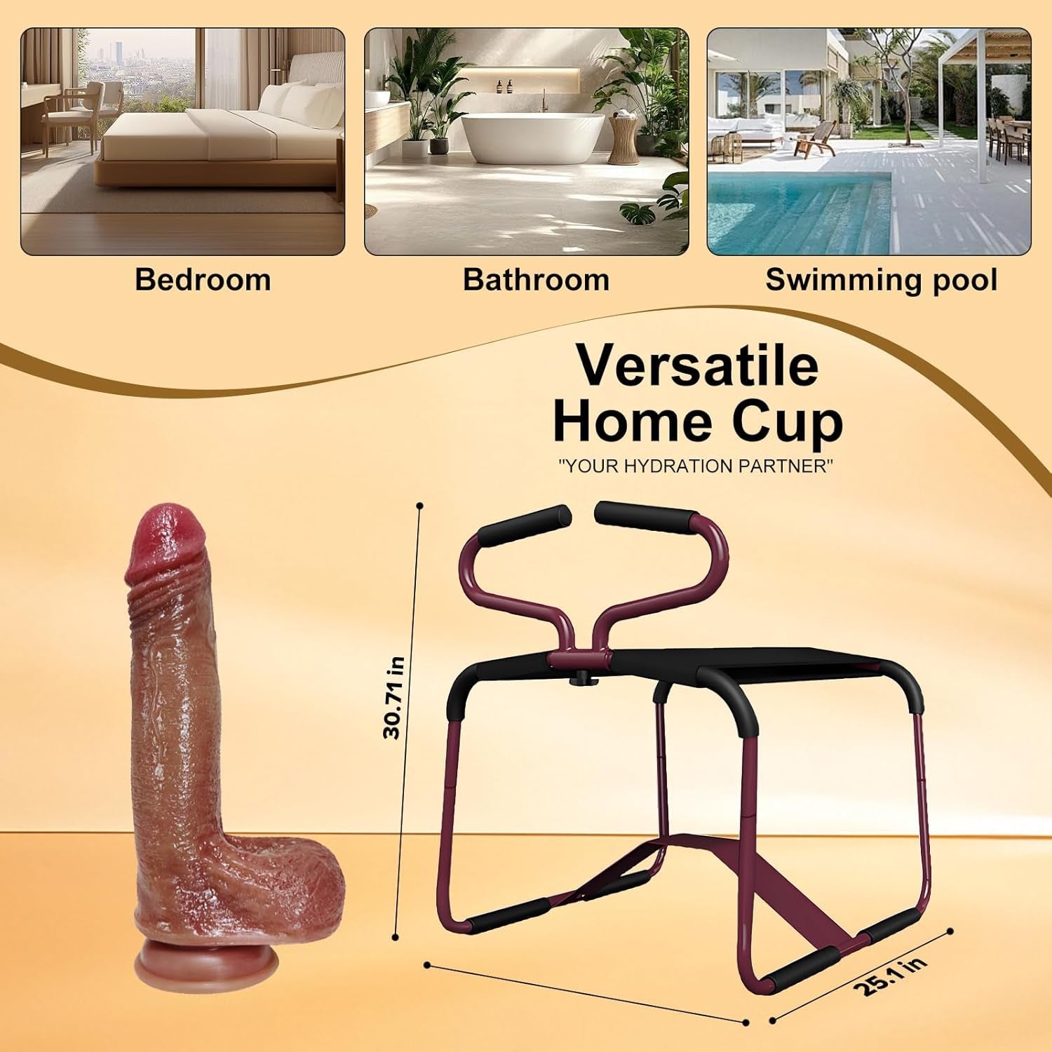 AeroLift Adjustable Motion Intimacy Chair - Vixen | Nova Network