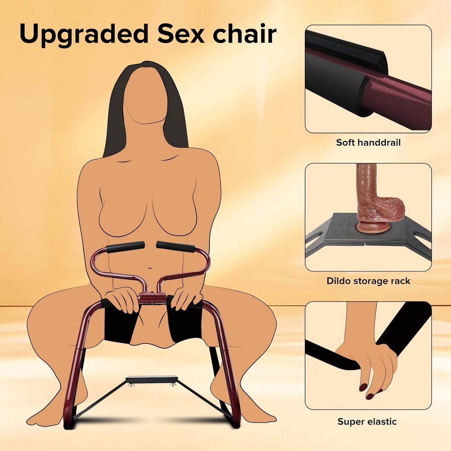 AeroLift Adjustable Motion Intimacy Chair - Vixen | Nova Network