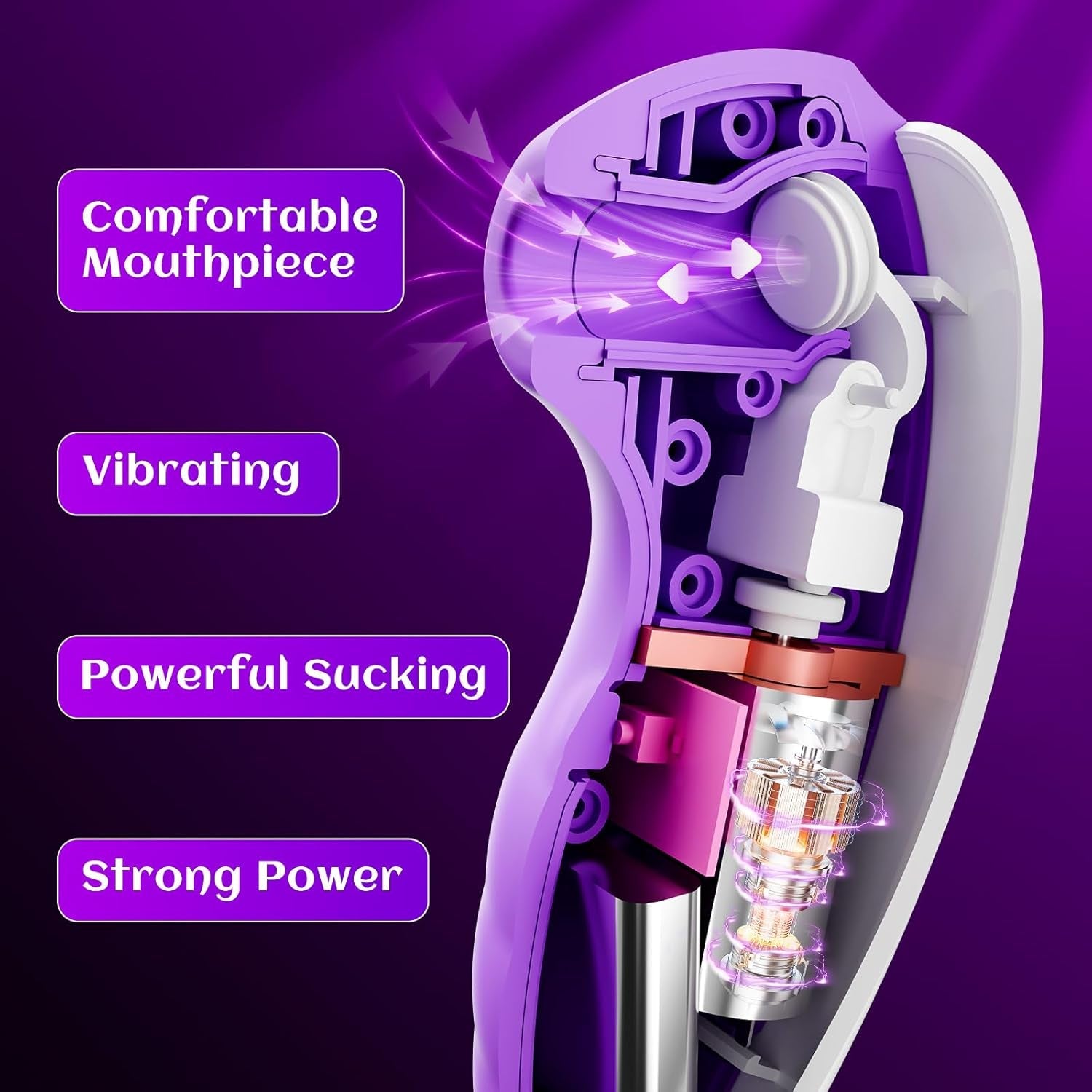 7-Mode Suction Vibrator for Intense Clitoral Play Vixen | Nova Network 7-Mode Suction Vibrator for Intense Clitoral Play Vixen | Nova Network