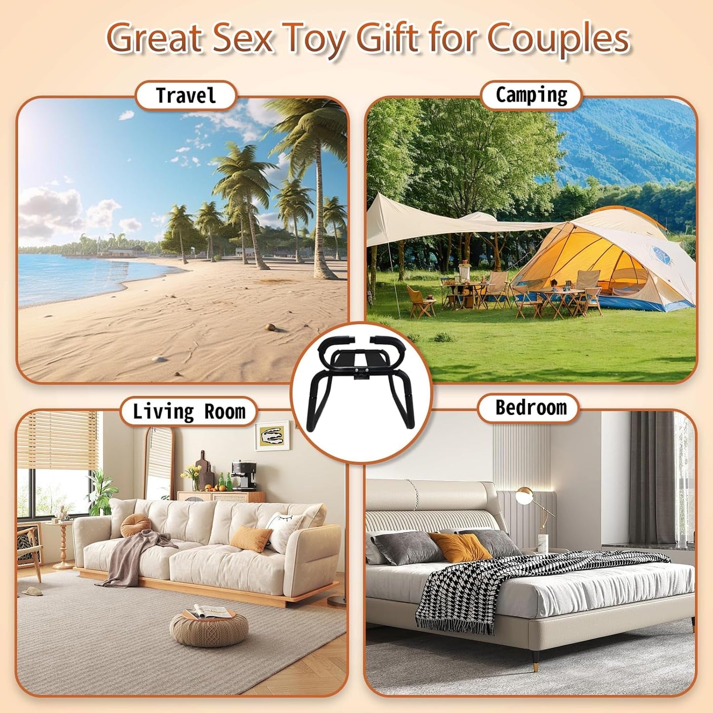 AeroRise Adjustable Motion Intimacy Chair - Vixen | Nova Network