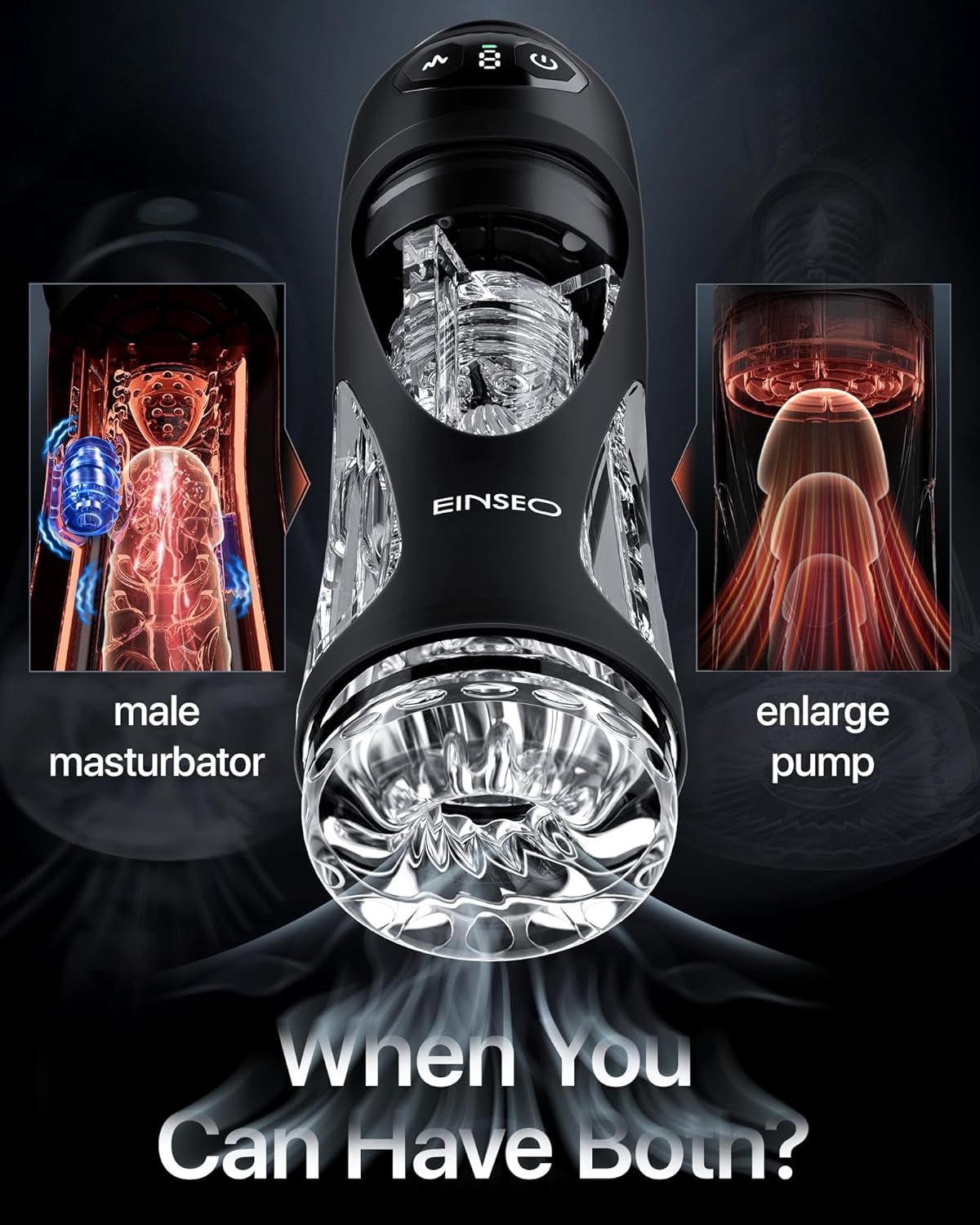 AetherSync AI Suction Pro Male Masturbator - Vixen | Nova Network