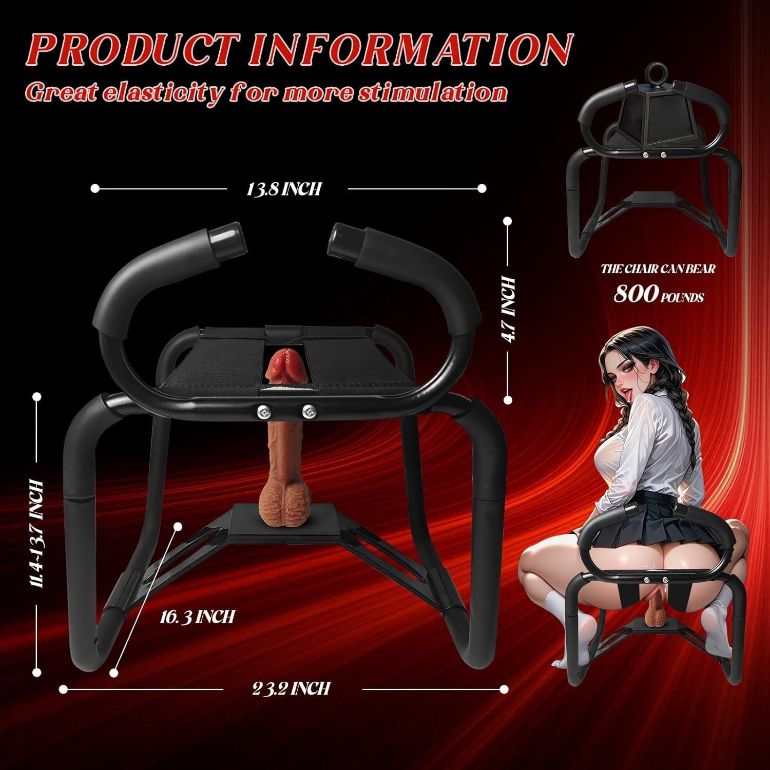 AfterHours Sex Position Chair for Couples - Vixen Adult Playroom