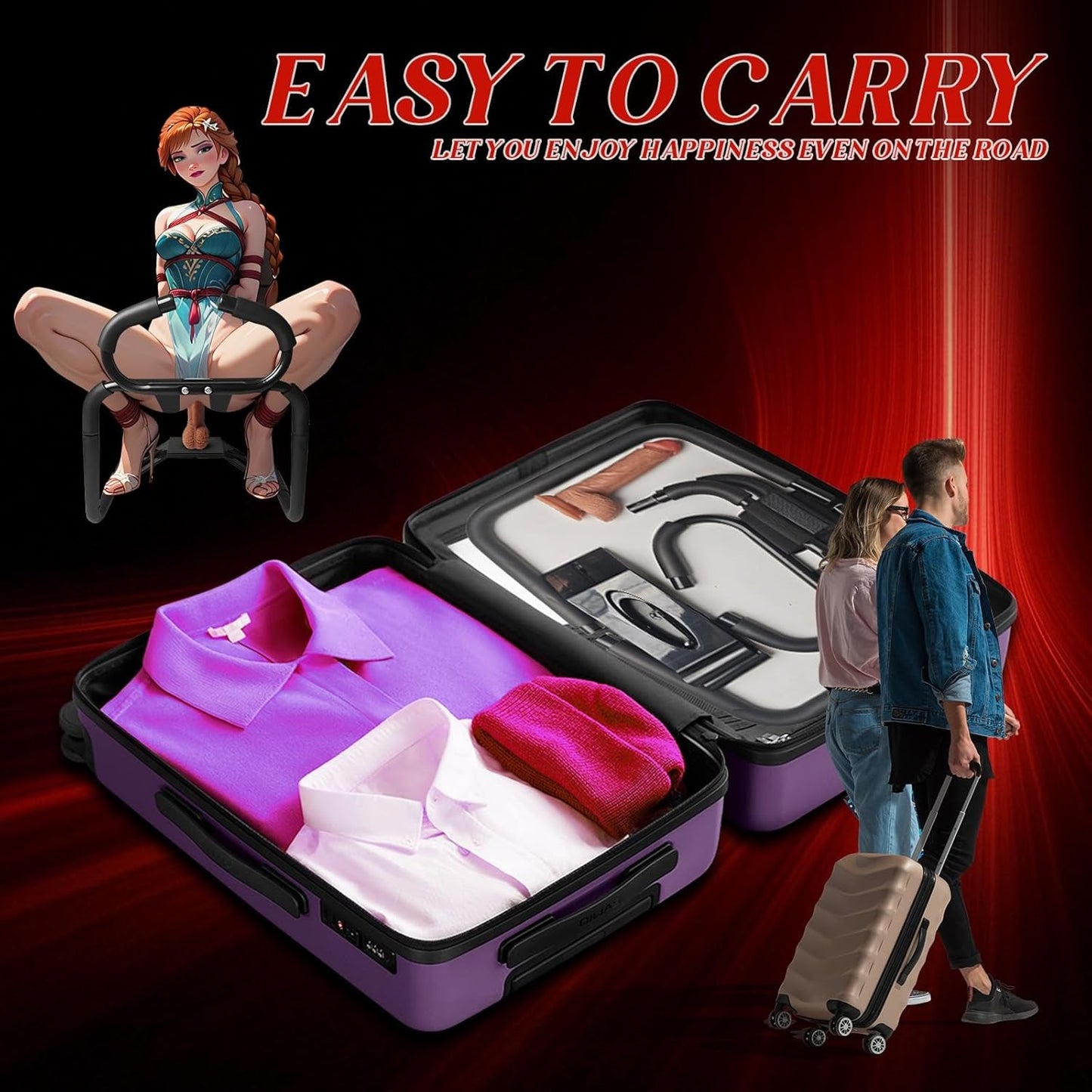 AfterHours Sex Position Chair for Couples - Vixen Adult Playroom
