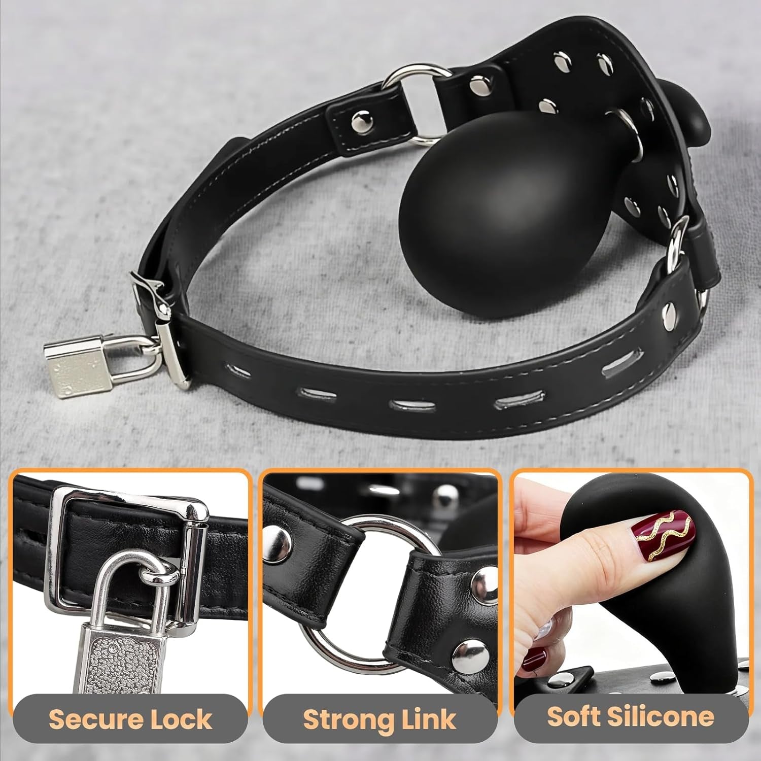 AirLock Inflatable BDSM Mouth Gag - Vixen | Nova Network