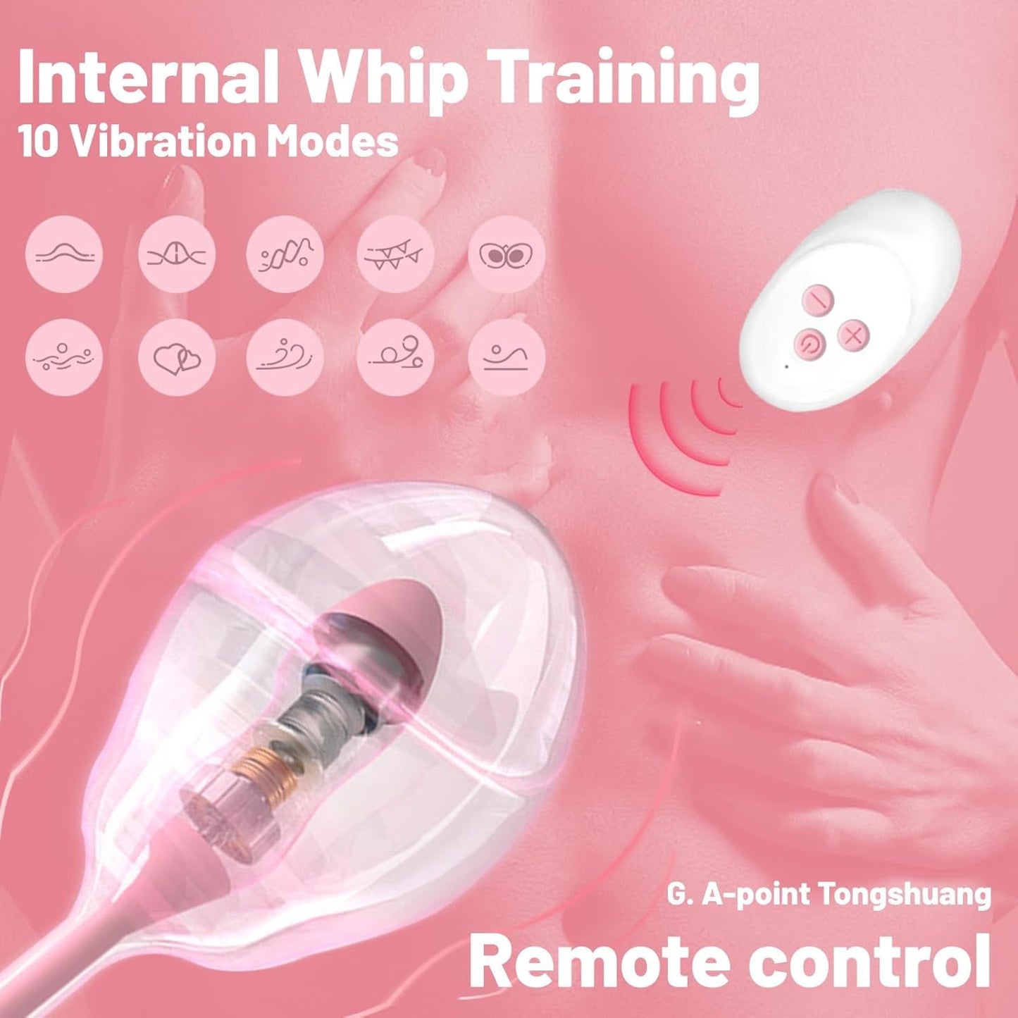 AirPulse Inflatable Vaginal & Anal Plug Trainer - Vixen | Nova Network