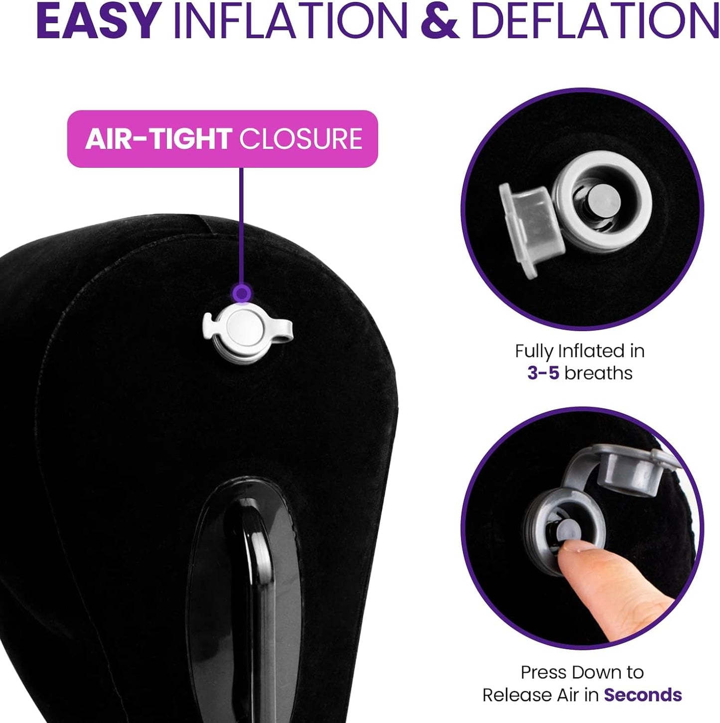 AirSaddle Inflatable Dildo Mount Sex Pillow - Vixen | Nova Network