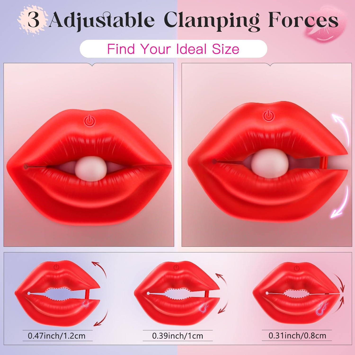 AIVibe Nipple Clamps with App & Remote - Vixen | Nova Network