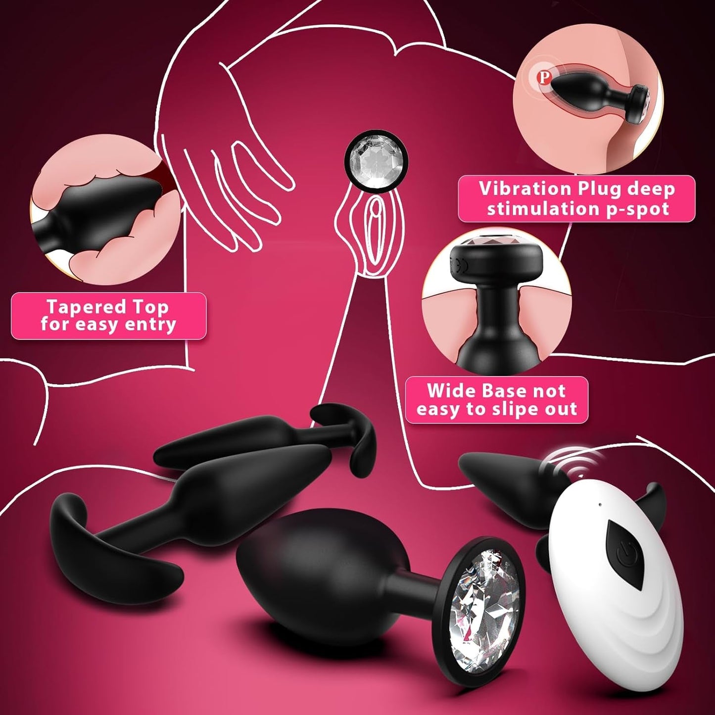 ApexAscend Ultimate 5-Pc Anal Training Kit - Vixen Adult Playroom