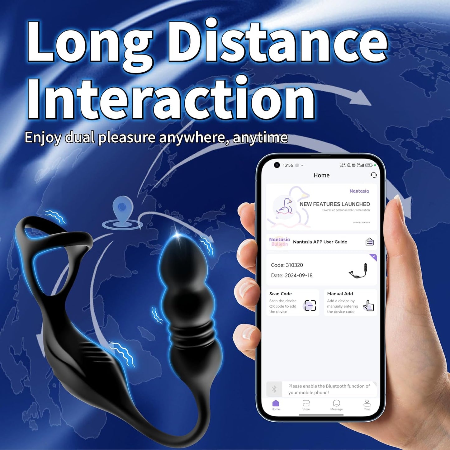 ApexPulse Thrusting Prostate Massager Cock Ring - Vixen | Nova Network