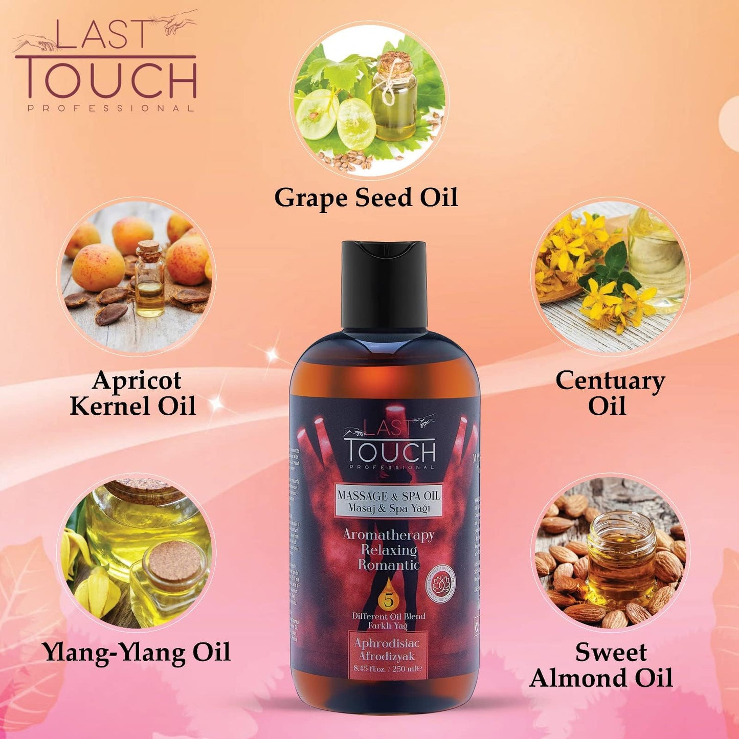 Aphrodisiac Massage Oil for Couples - Massage Oils for Date Night - Massage Oil for Massage Therapy - Aromatherapy Oil for Intimate Moments - Aphrodisiac Massage Oils - Muscle Relaxer Oils 8.45 Fl Oz. - Vixen | Nova Network