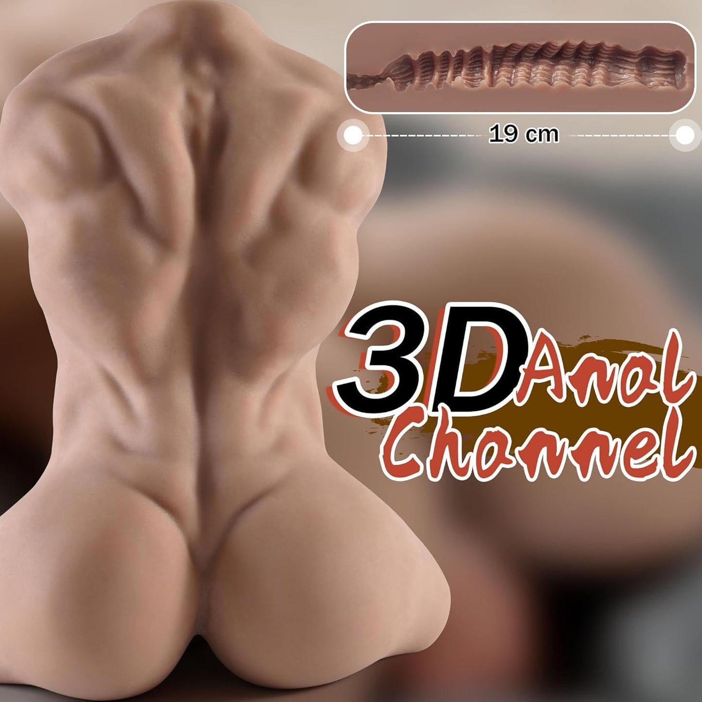 ApolloFlex Realistic Male Torso Sex Doll - Vixen | Nova Network